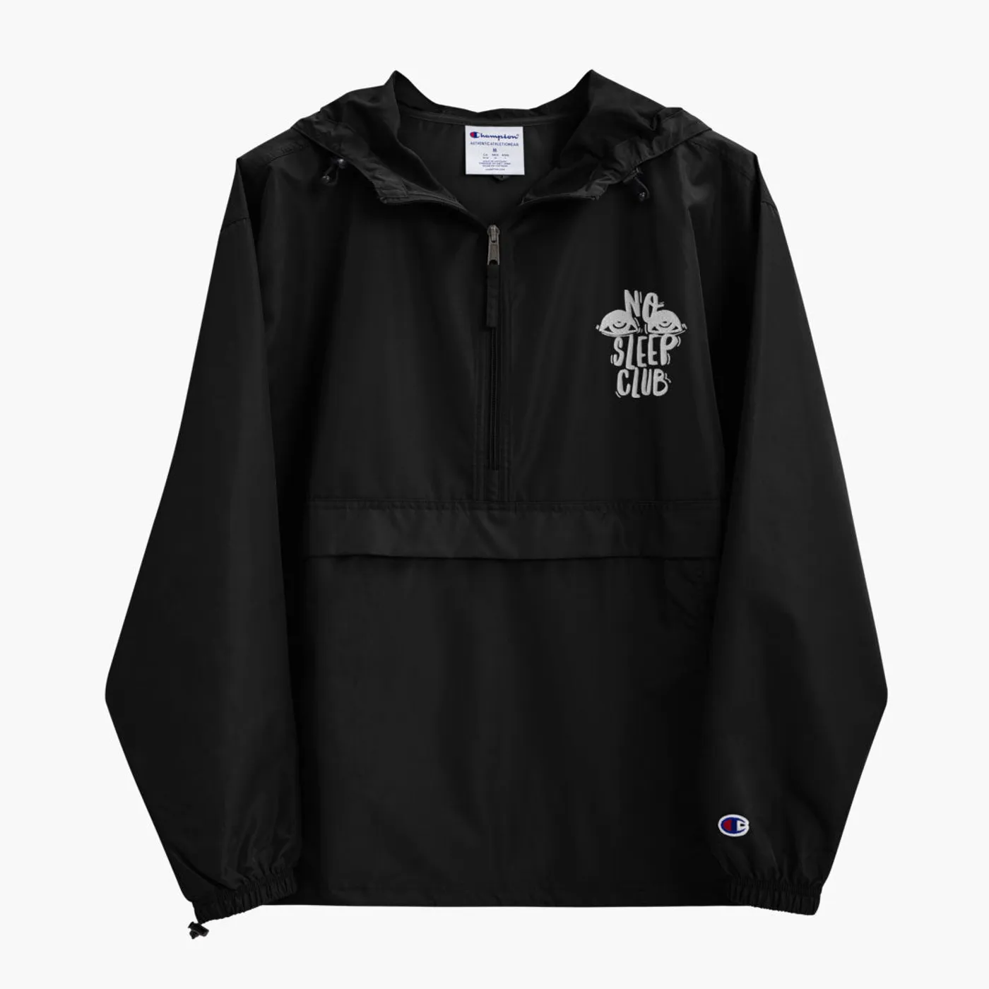Rave Clothing No Sleep Club x Champion Windbreaker
