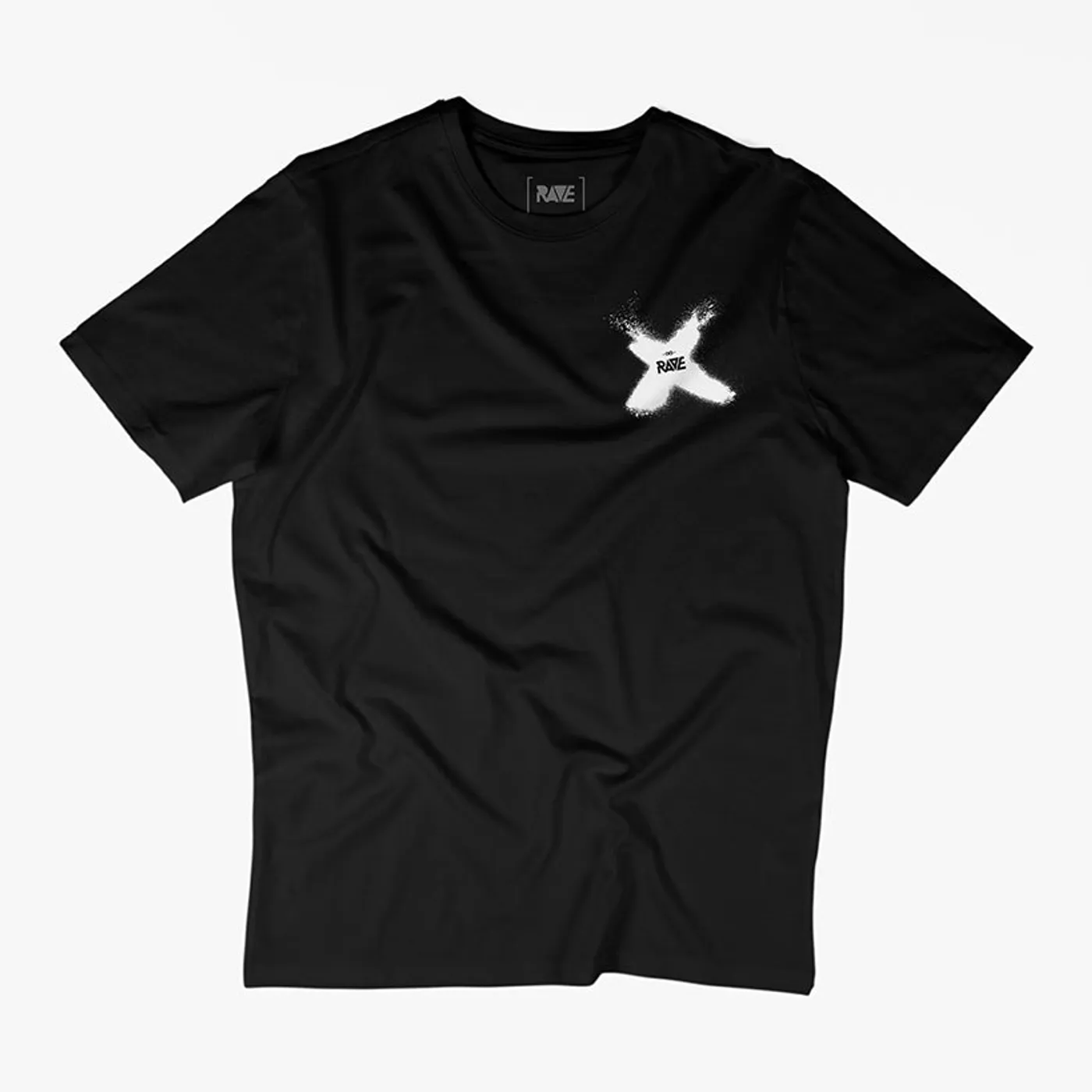Rave Clothing Techno Wall T-Shirt in schwarz