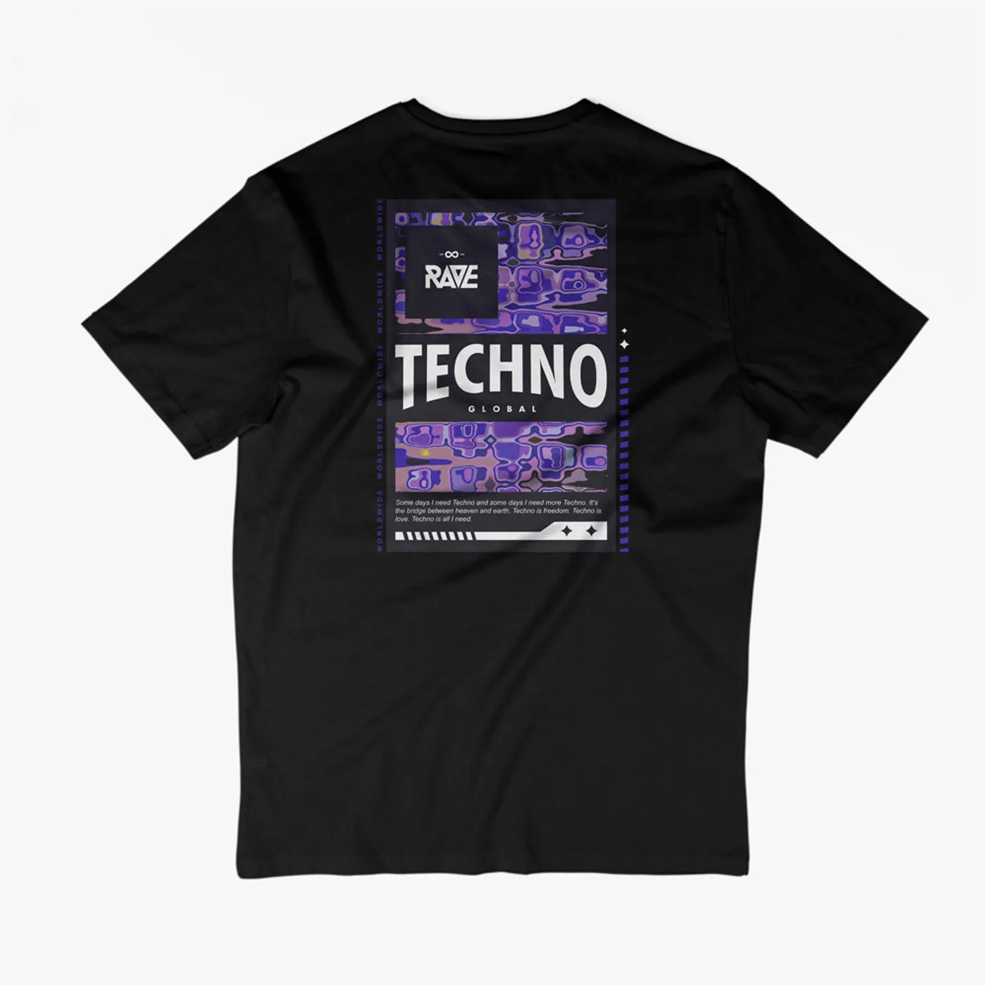 Rave Clothing Techno Global T-Shirt
