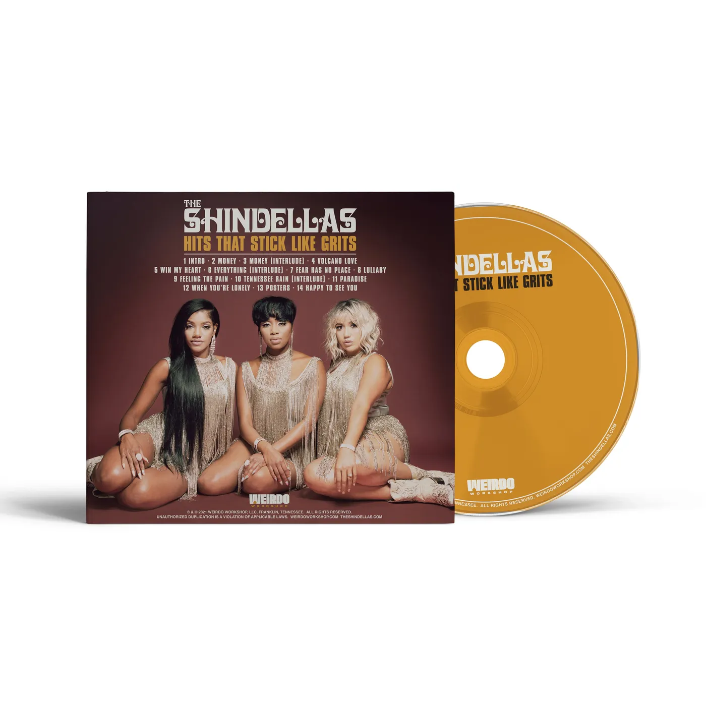 Louis York The Shindellas - Hits That Stick Like Grits (Slim CD)
