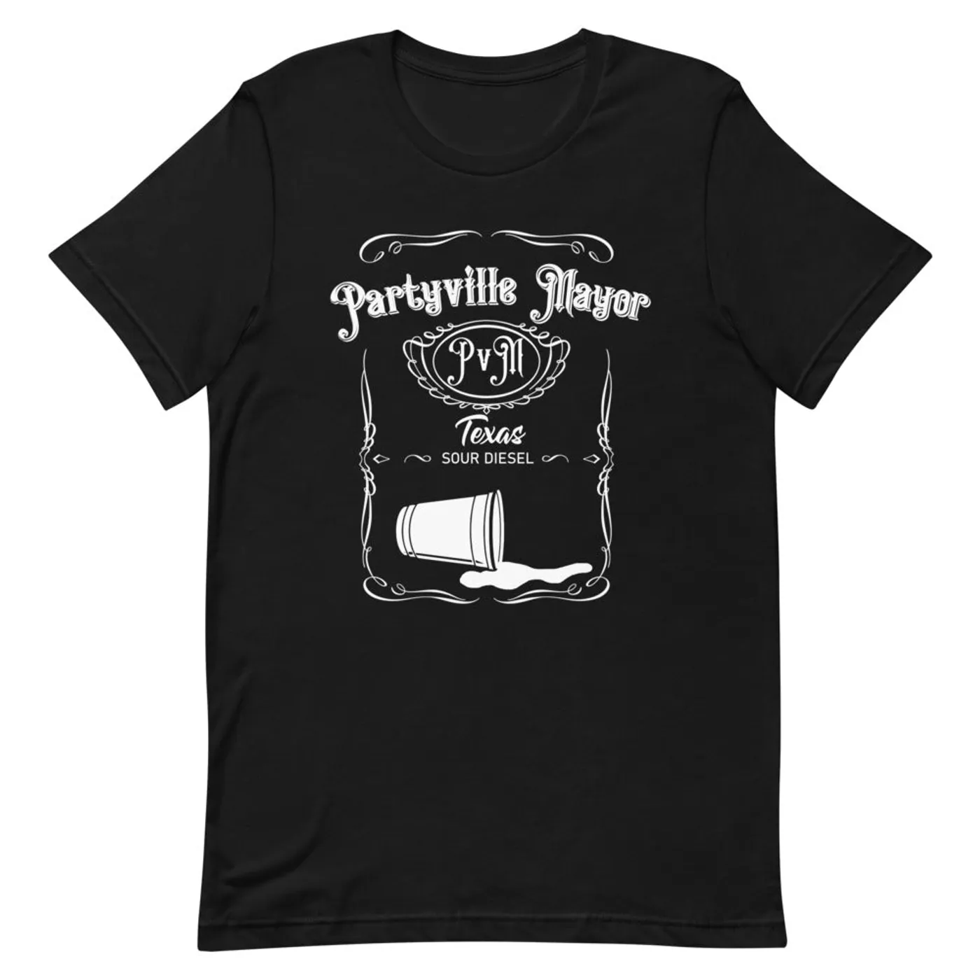 CasinoATX JD Partville Mayor (White Logo) T