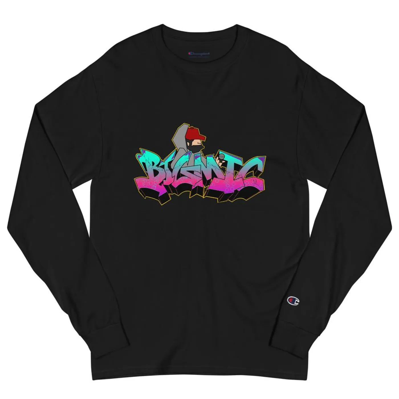Big Mic Graff Champion Long Sleeve Shirt