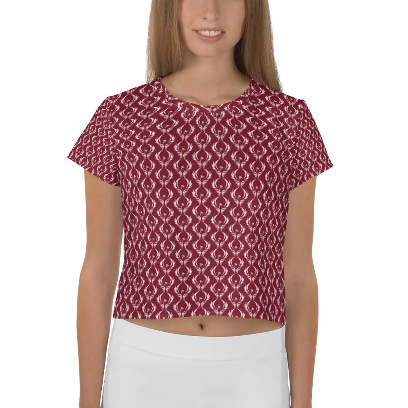 Million Hope by Chris TDL All-Over Print Crop Tee