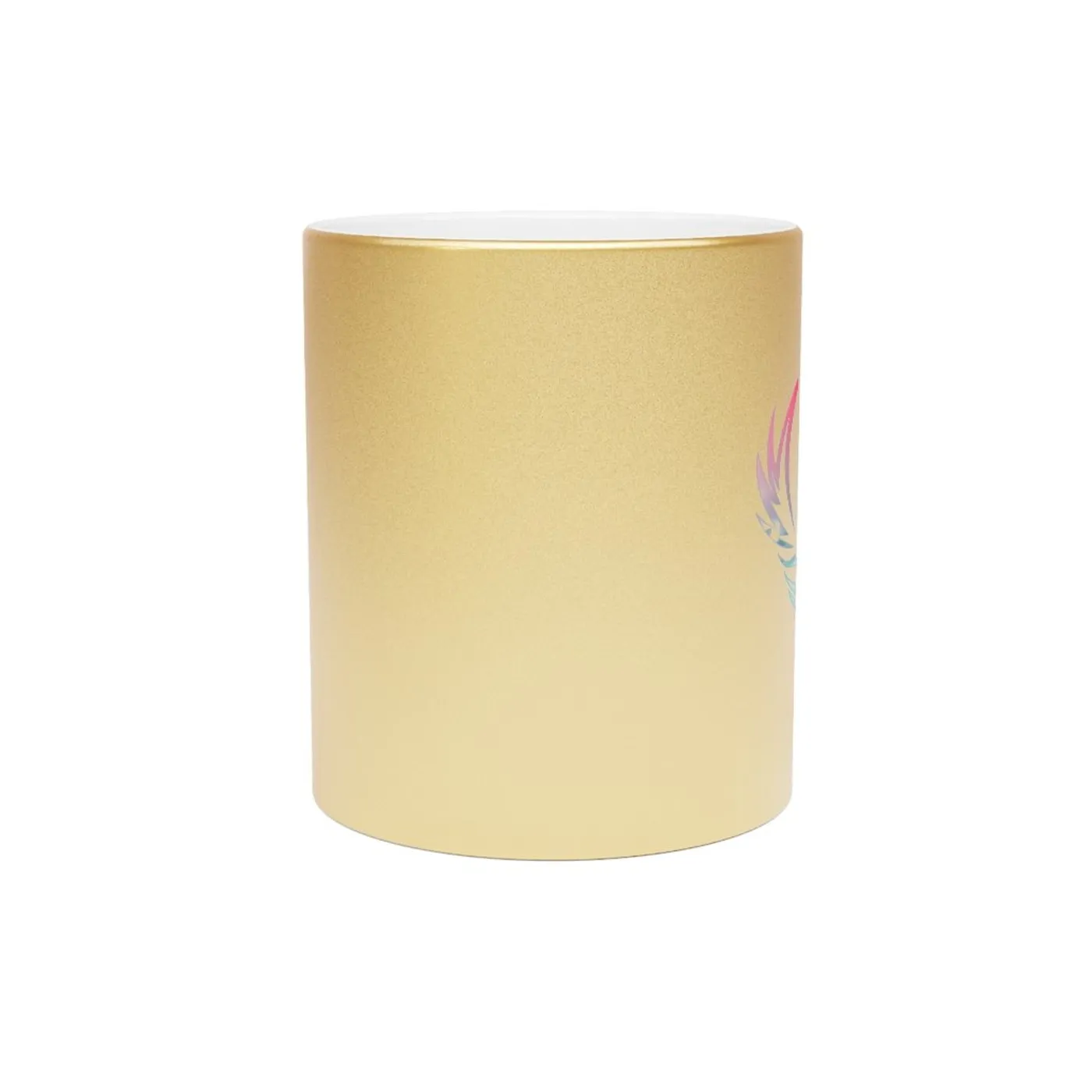 Chris TDL Metallic Mug (Silver / Gold)