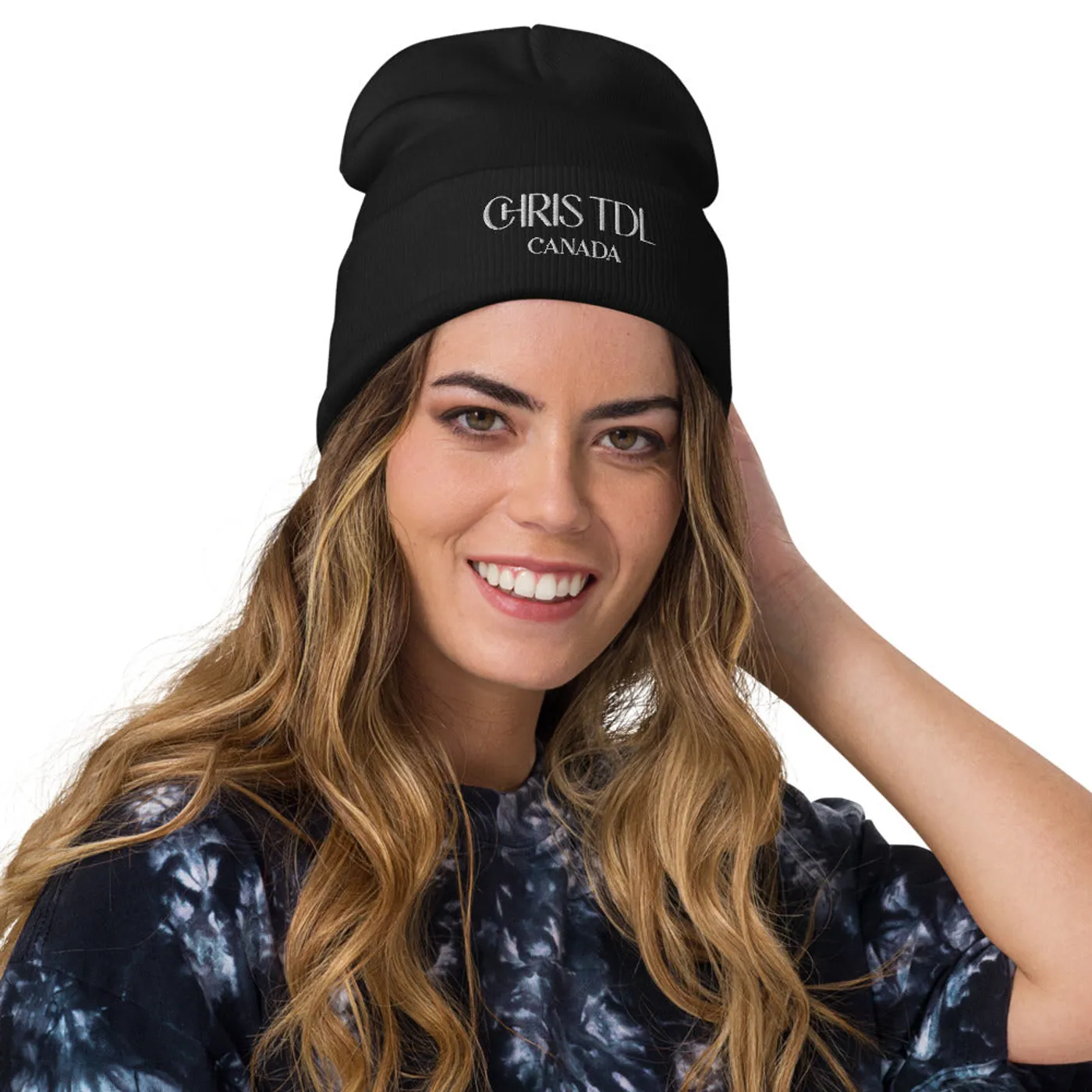 Chris TDL Canada Embroidered Beanie