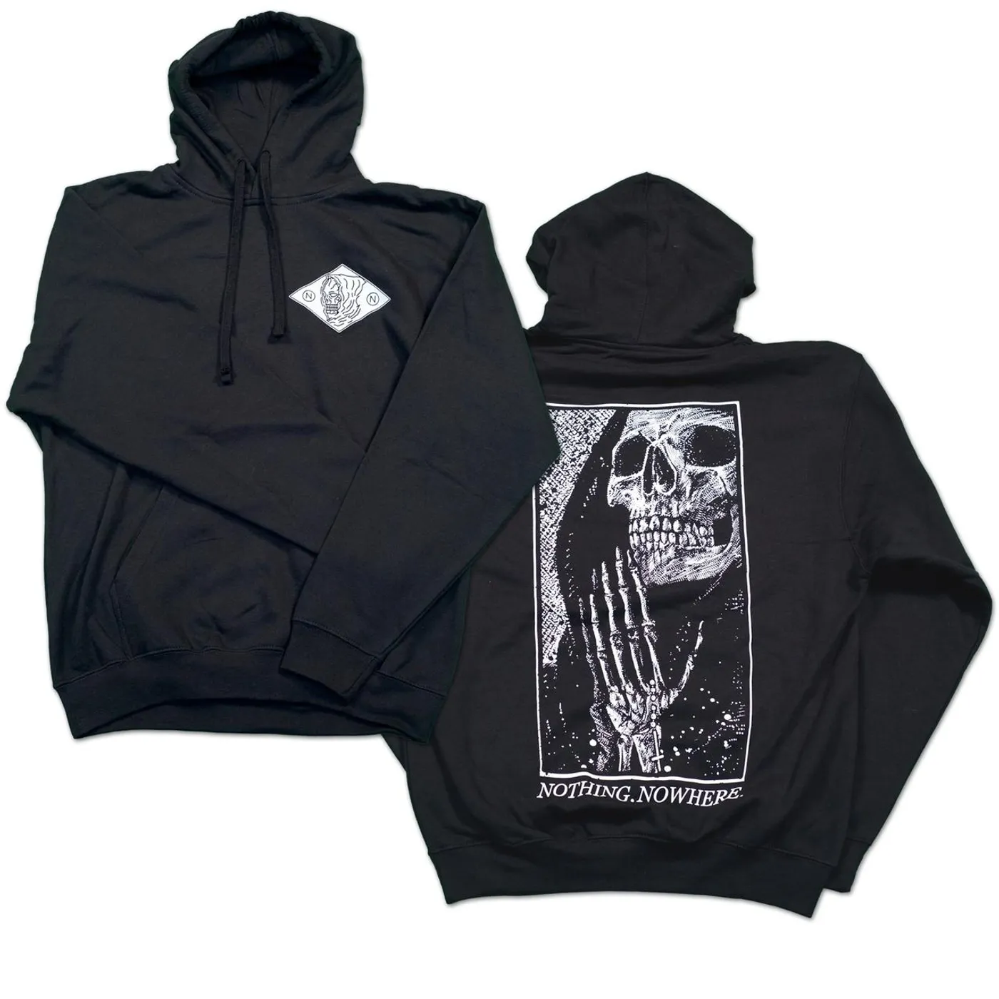 nothing,nowhere. hope to die hoodie