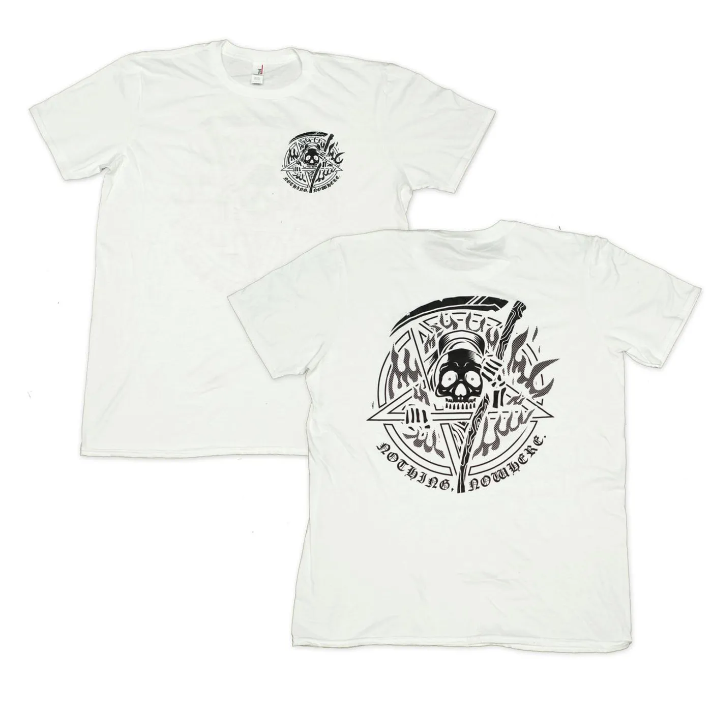 nothing,nowhere. pentagram tee
