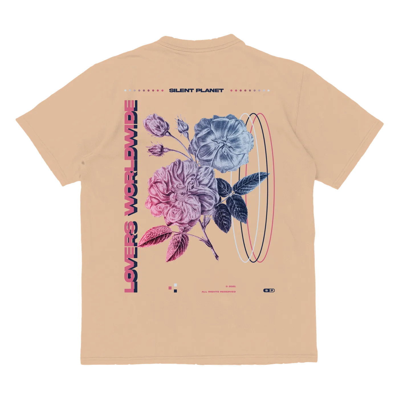Silent Planet Camp Metalcore Floral Tee