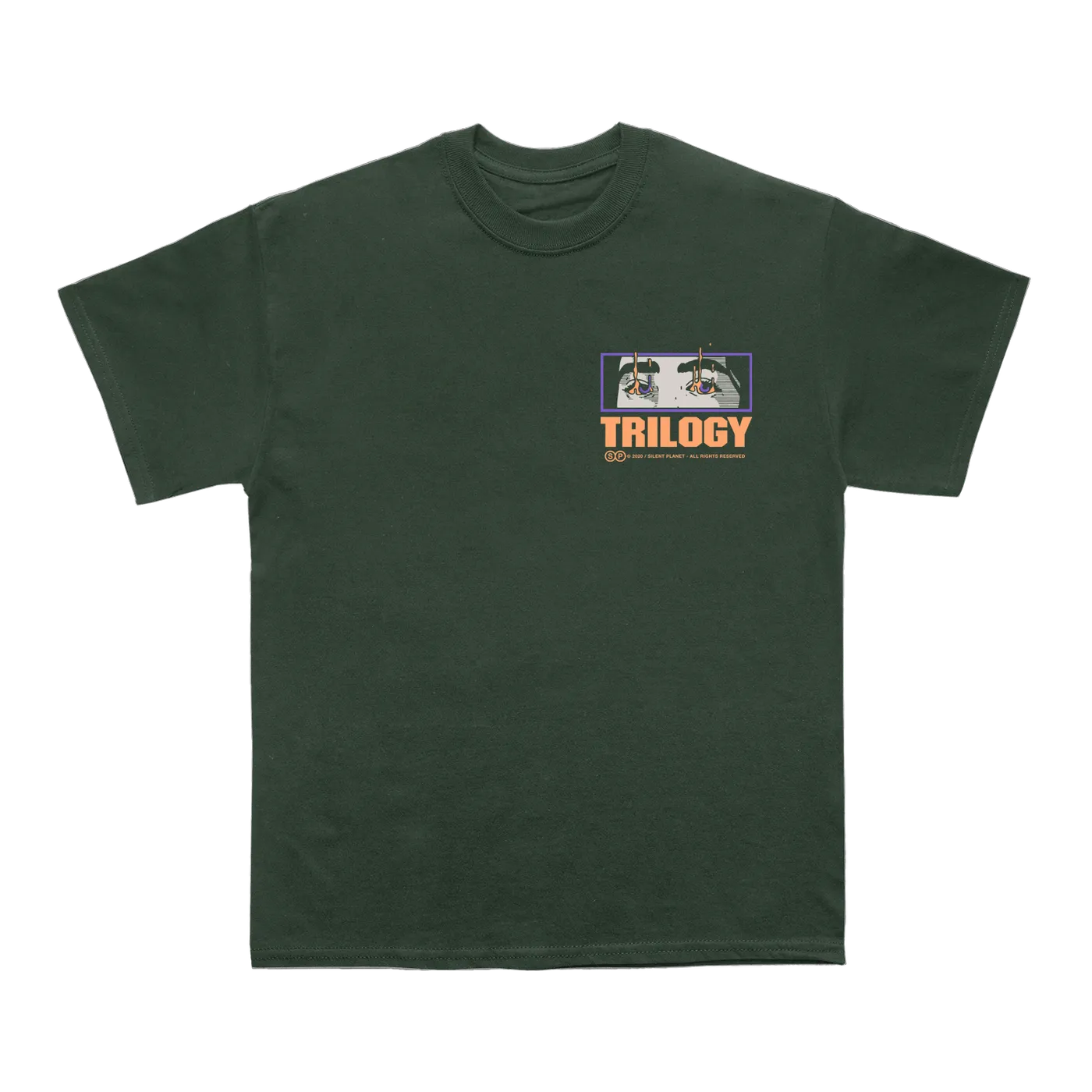 Silent Planet Green Trilogy Tee
