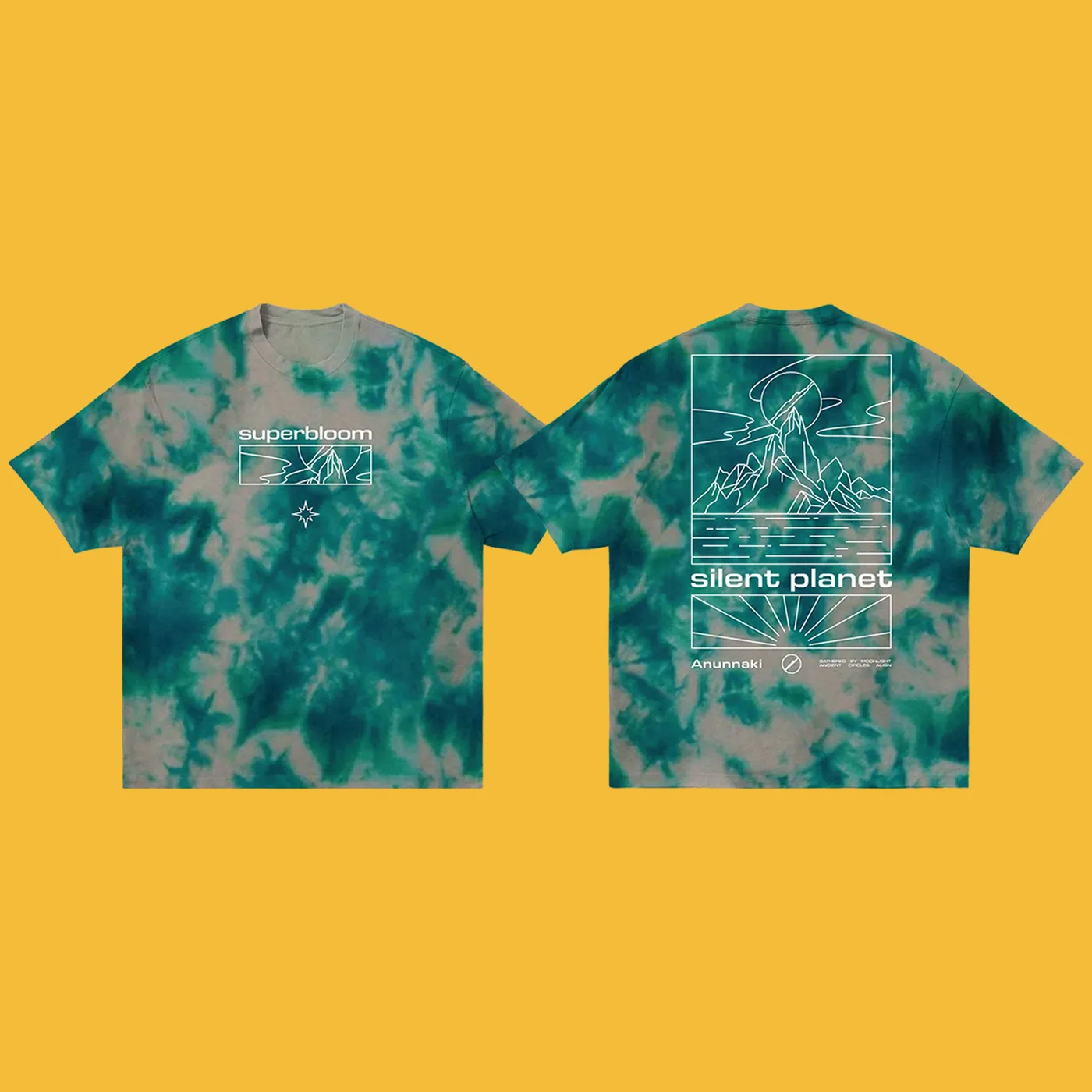 Silent Planet Anunnaki Forest Dye Tee