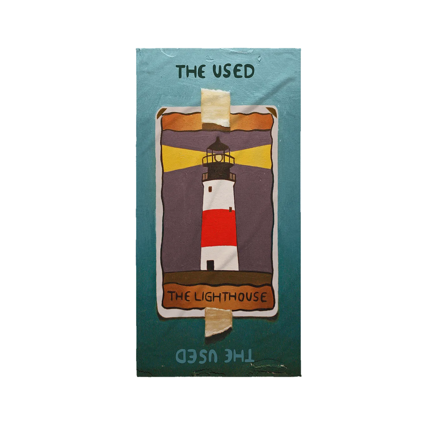 The Used The Lighthouse Beach Towel