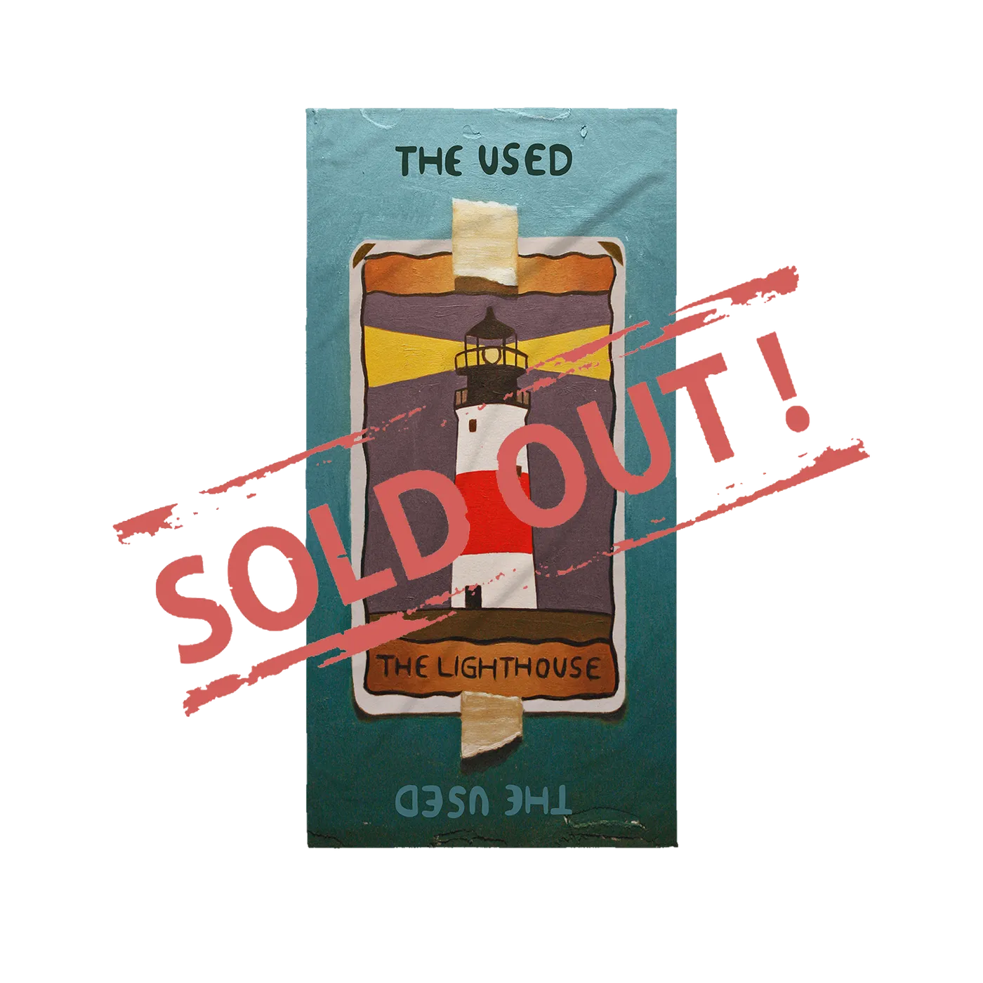 The Used The Lighthouse Beach Towel