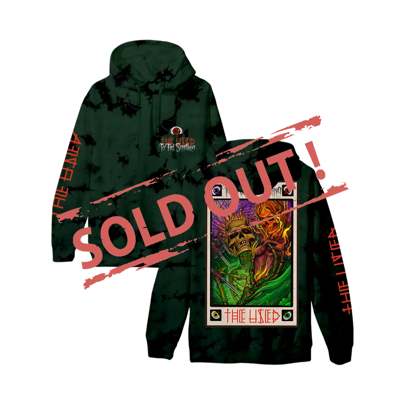 The Used To Feel Something Dyed Hoodie