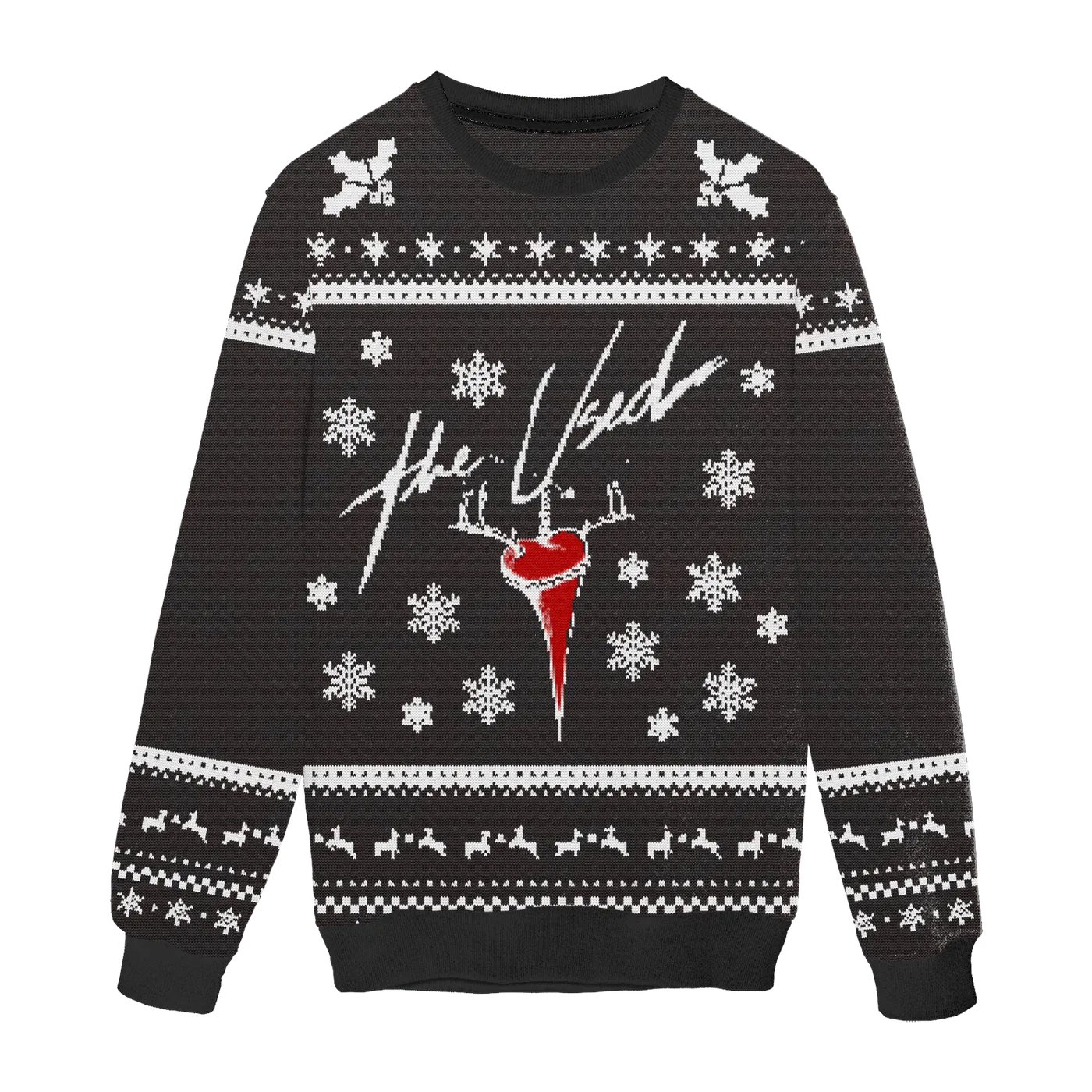 The Used Cut Up Antlers Knit Sweater