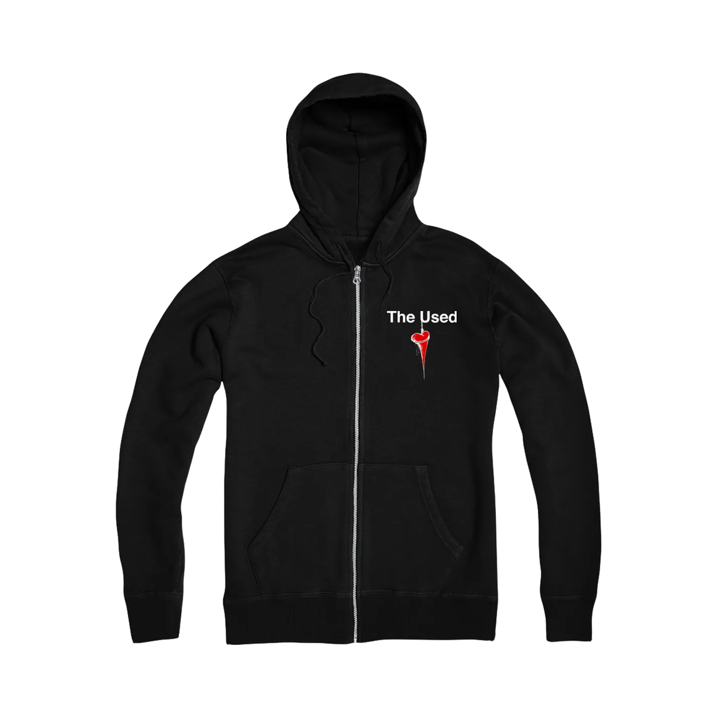The Used In Love And Death Zip Hoodie