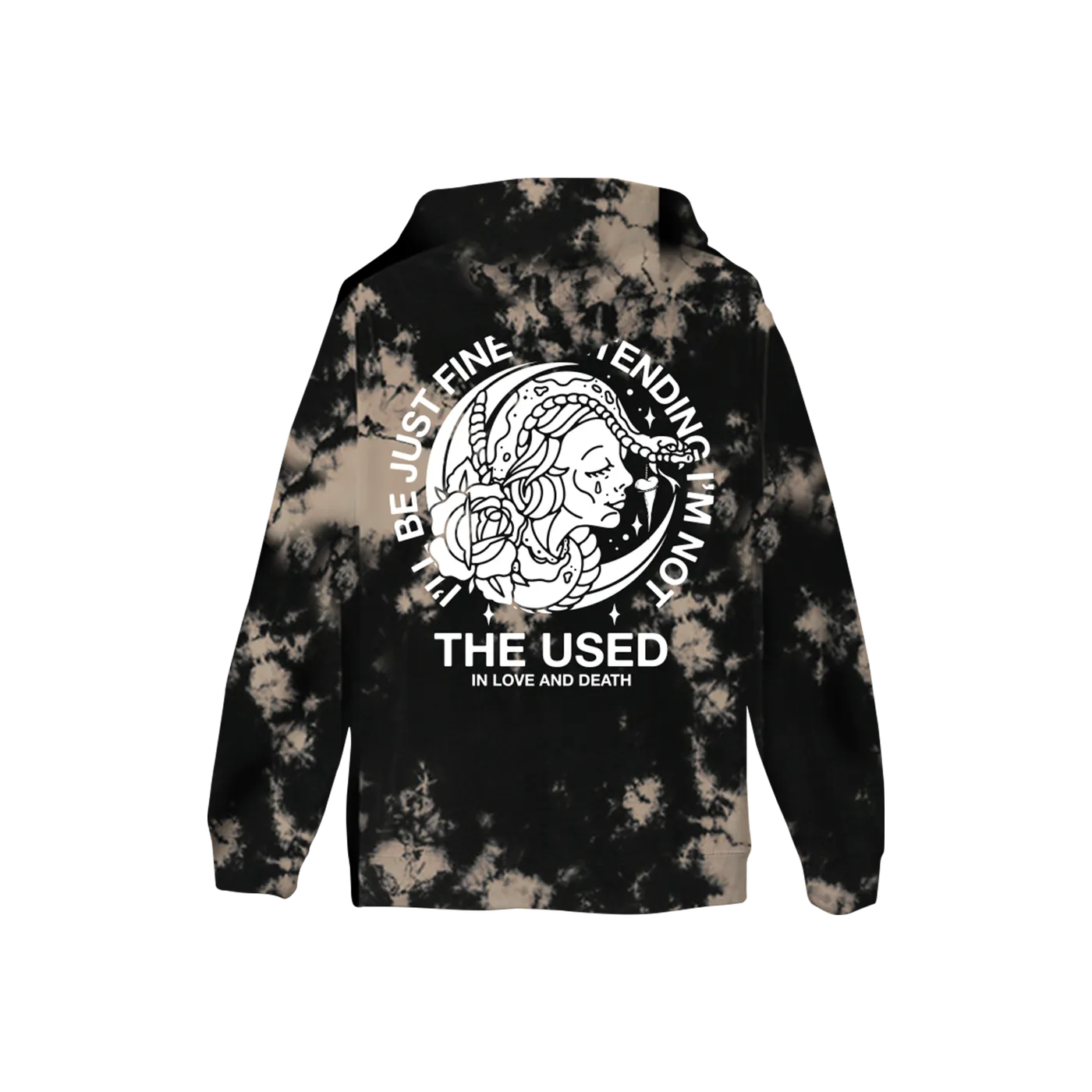 The Used Far From Lonely Dye Hoodie