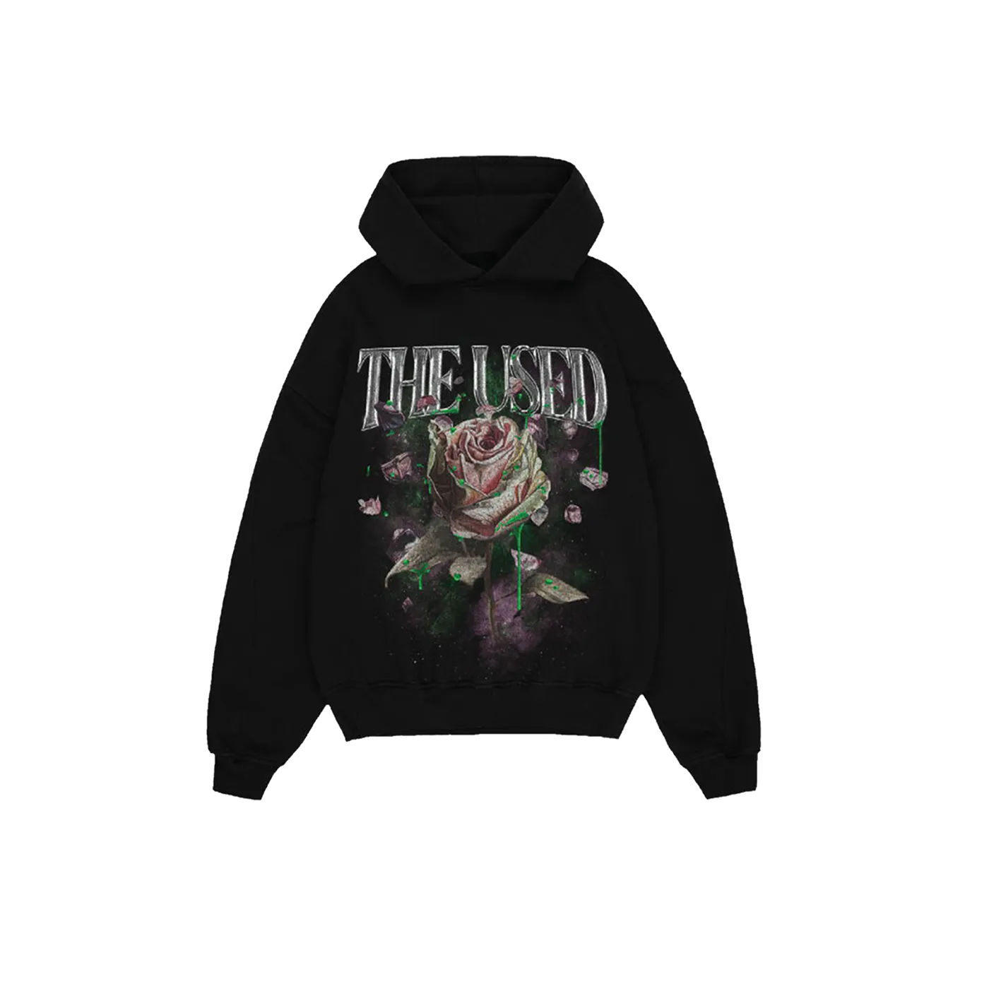 The Used Rose Pullover Hoodie