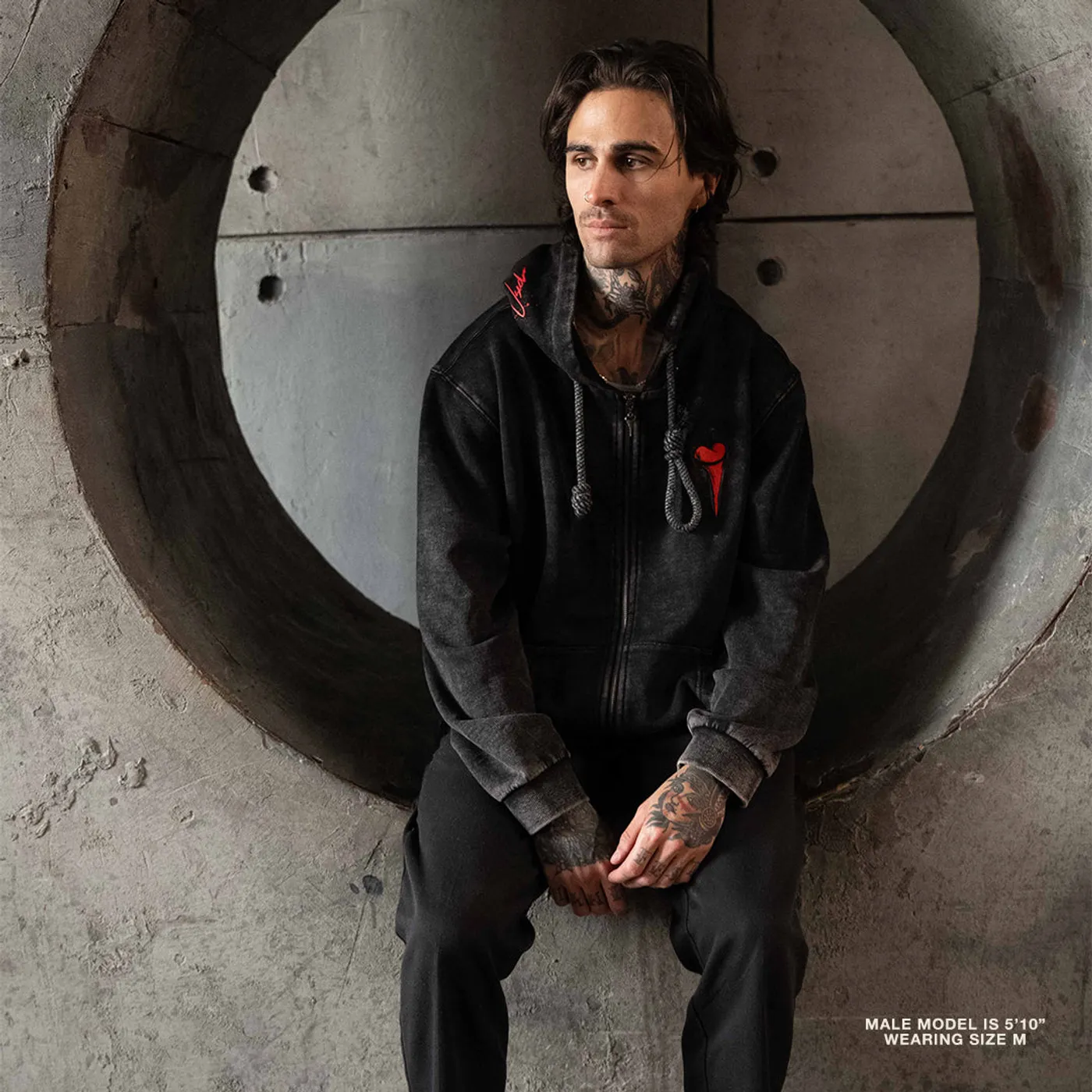 The Used In Love and Death 20 Year Zip Hoodie