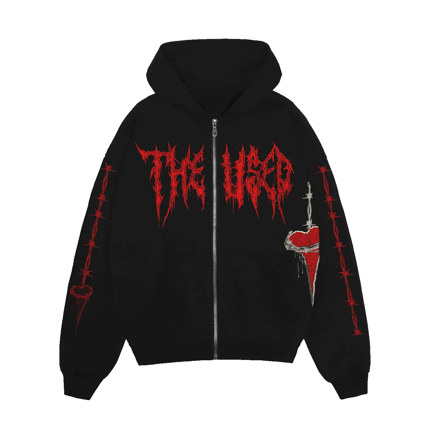 Custom Tour Zip Hoodie