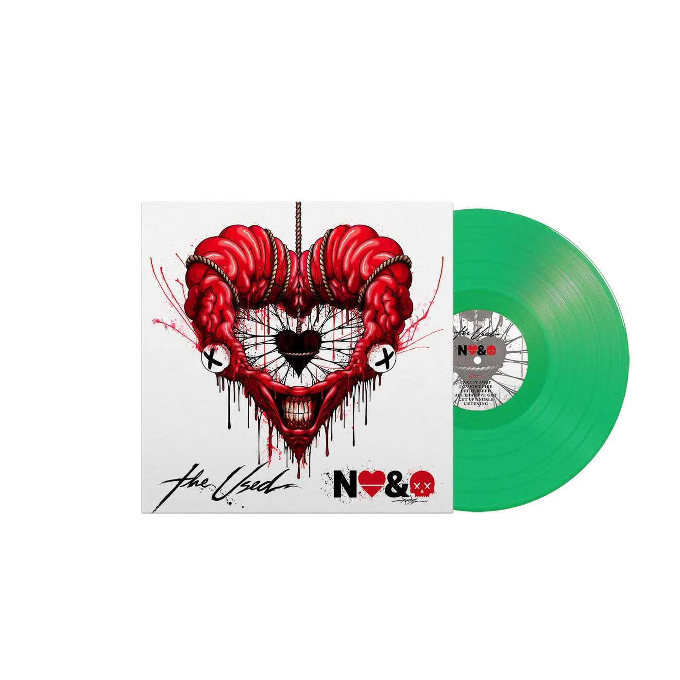 The Used In Love and Death Kelly Green LP (Vinyl)