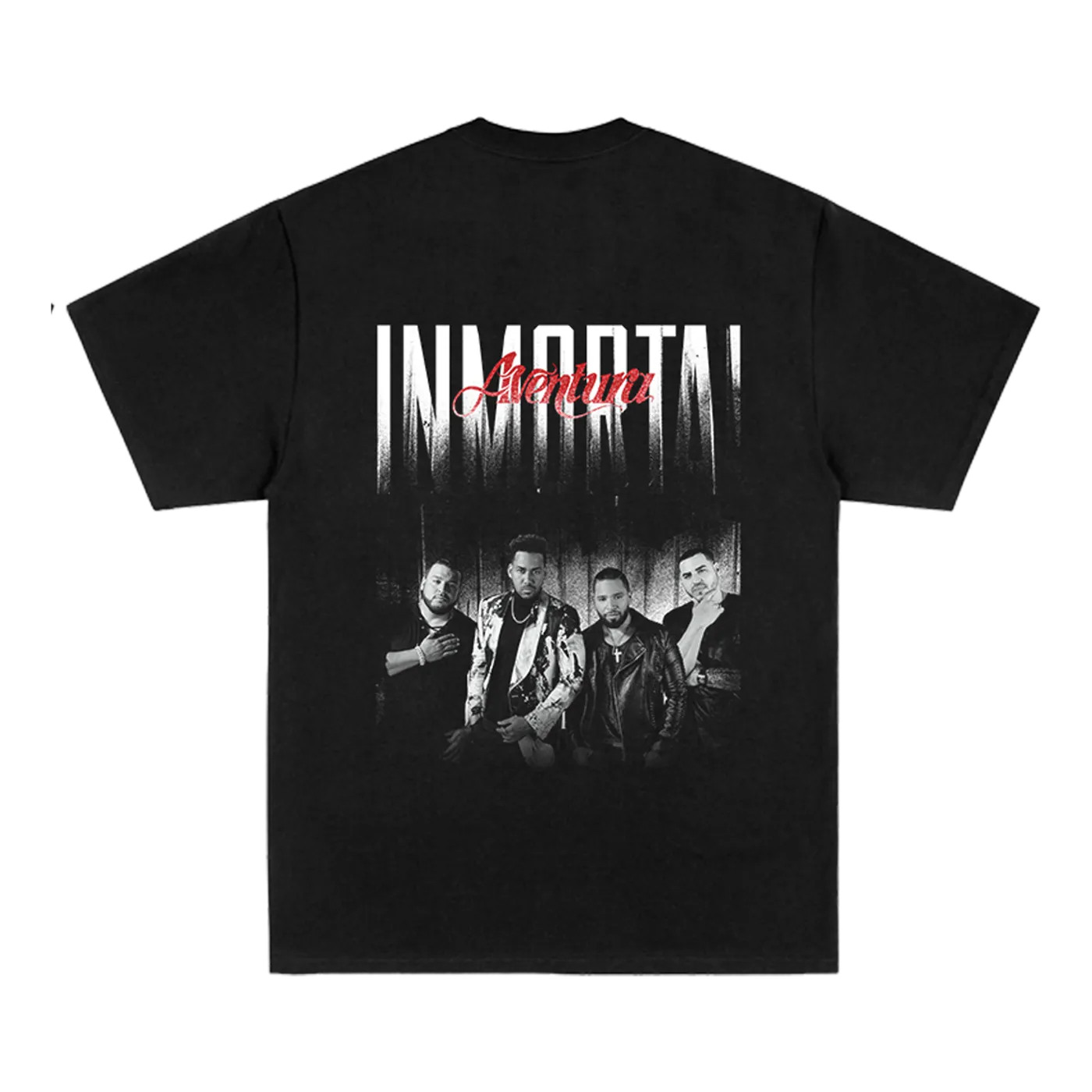 Aventura Inmortal Tour Black T-Shirt