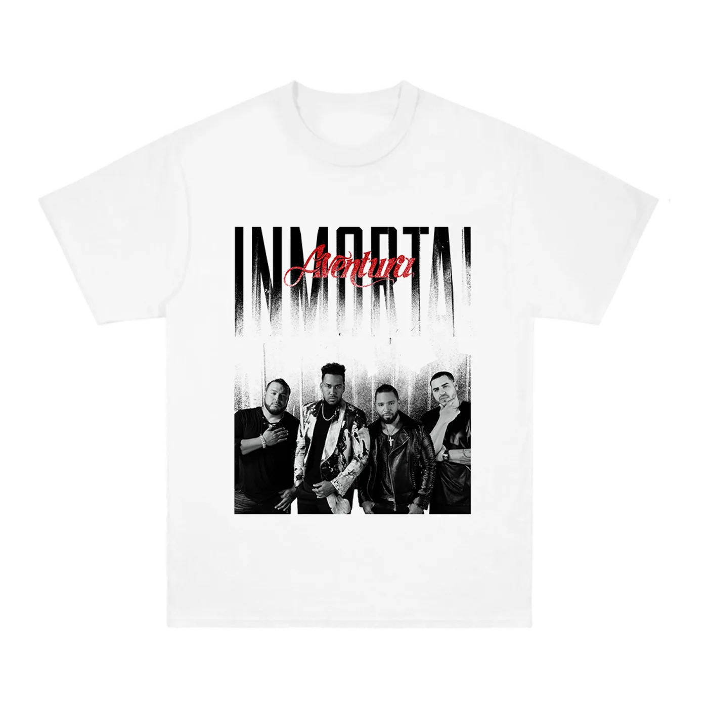Aventura Inmortal Tour White T-Shirt
