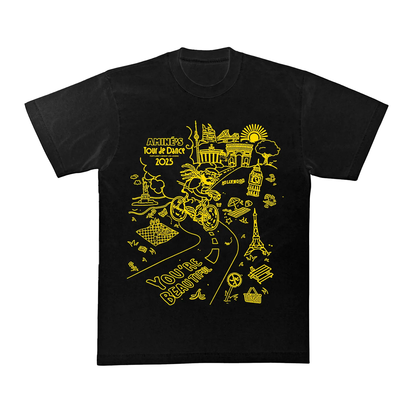 Aminé You're Beautiful Tour De Dance Tee