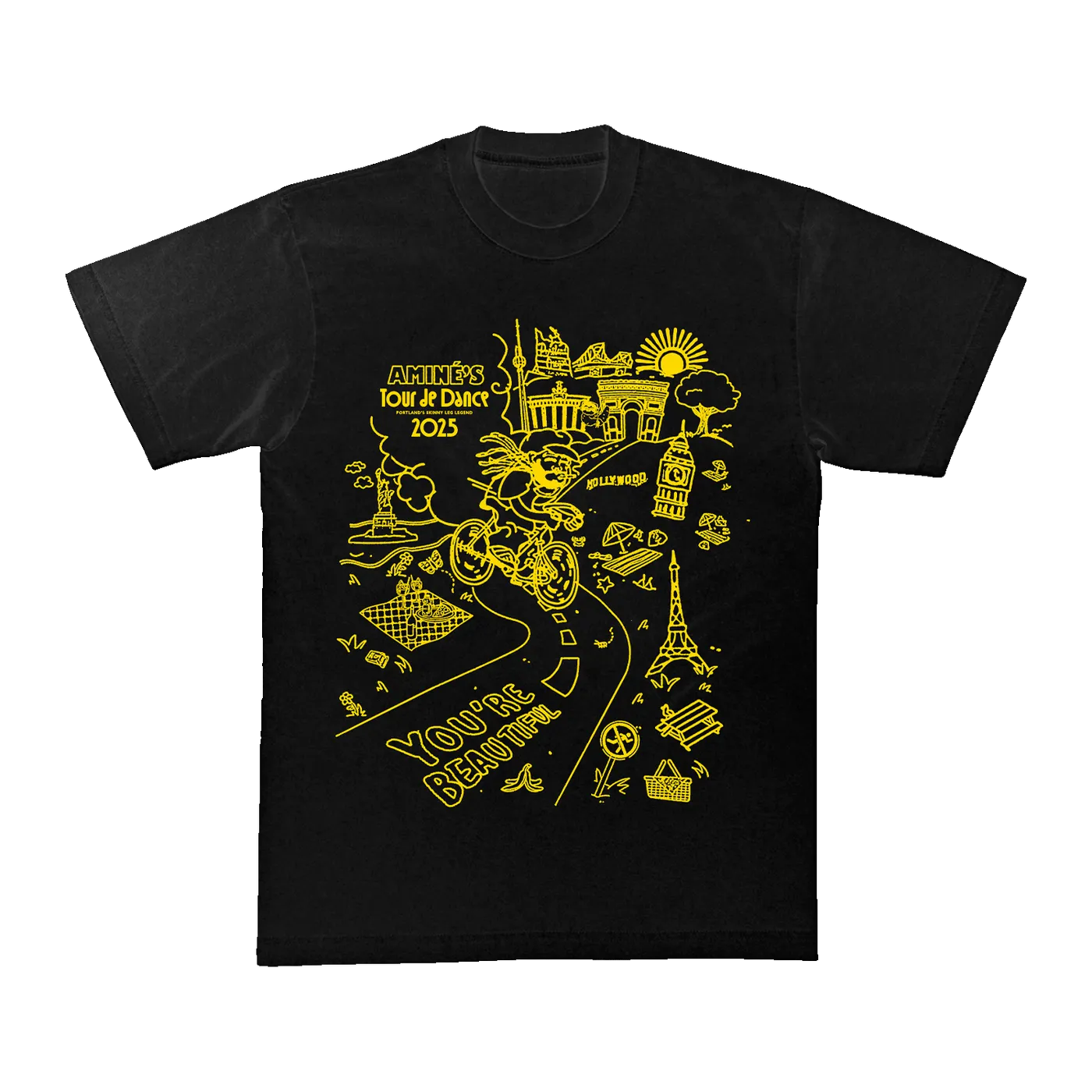 Aminé You're Beautiful Tour De Dance Tee