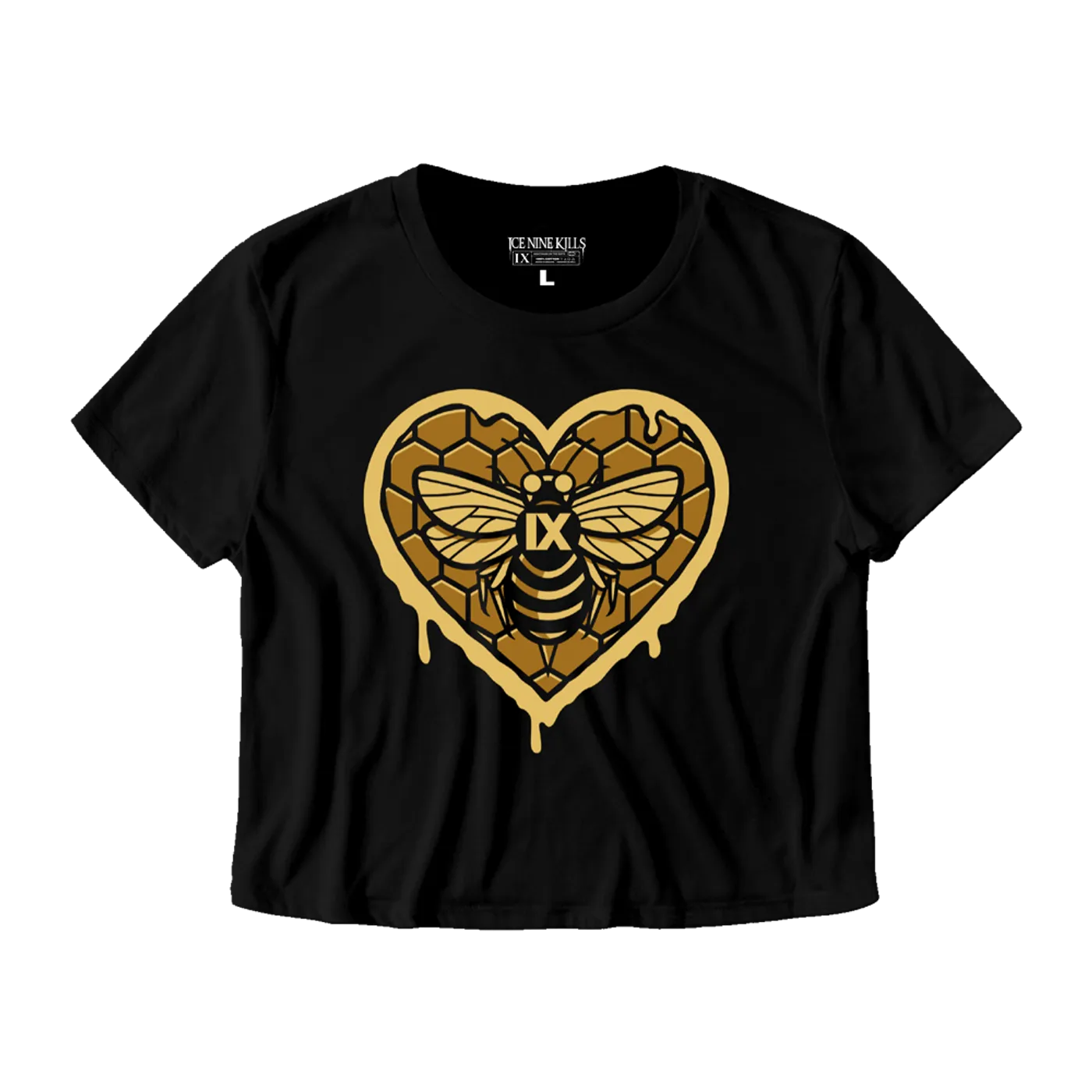 Ice Nine Kills Queen Bee Crop Top