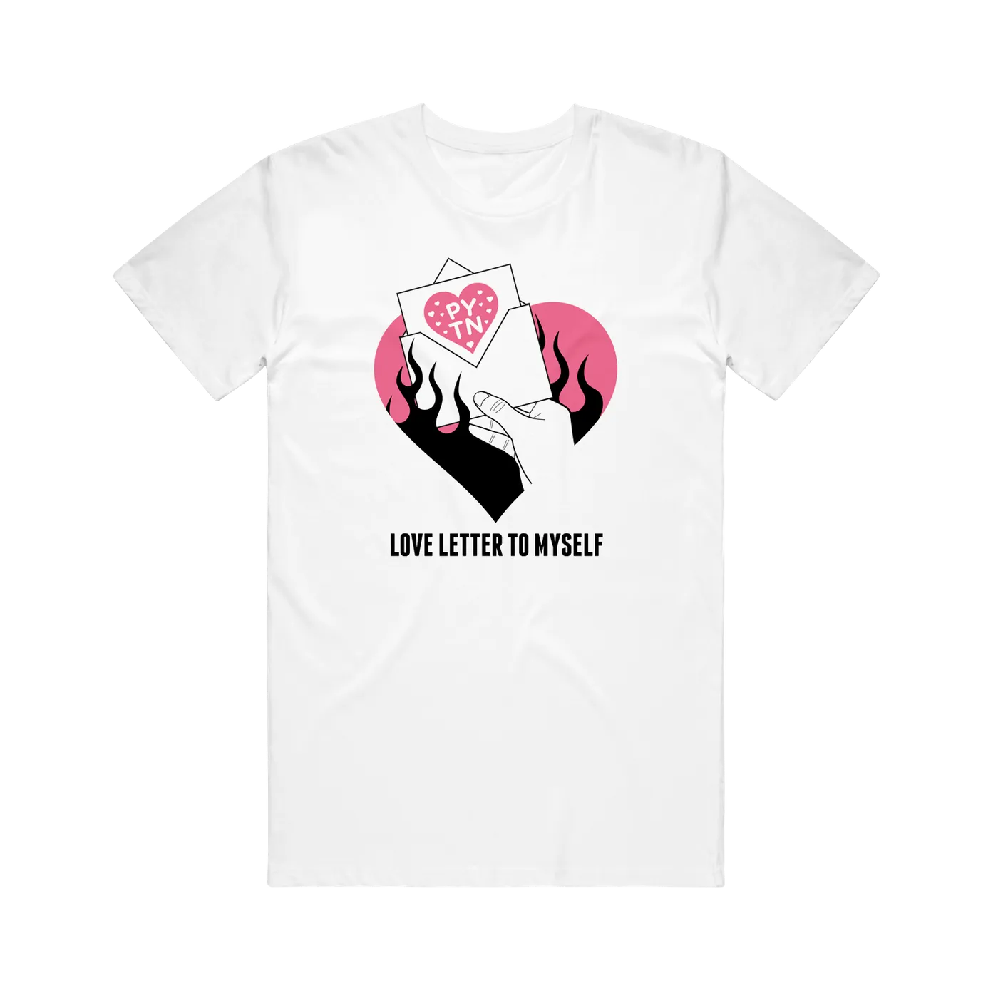 payton Love Letter Tee - White