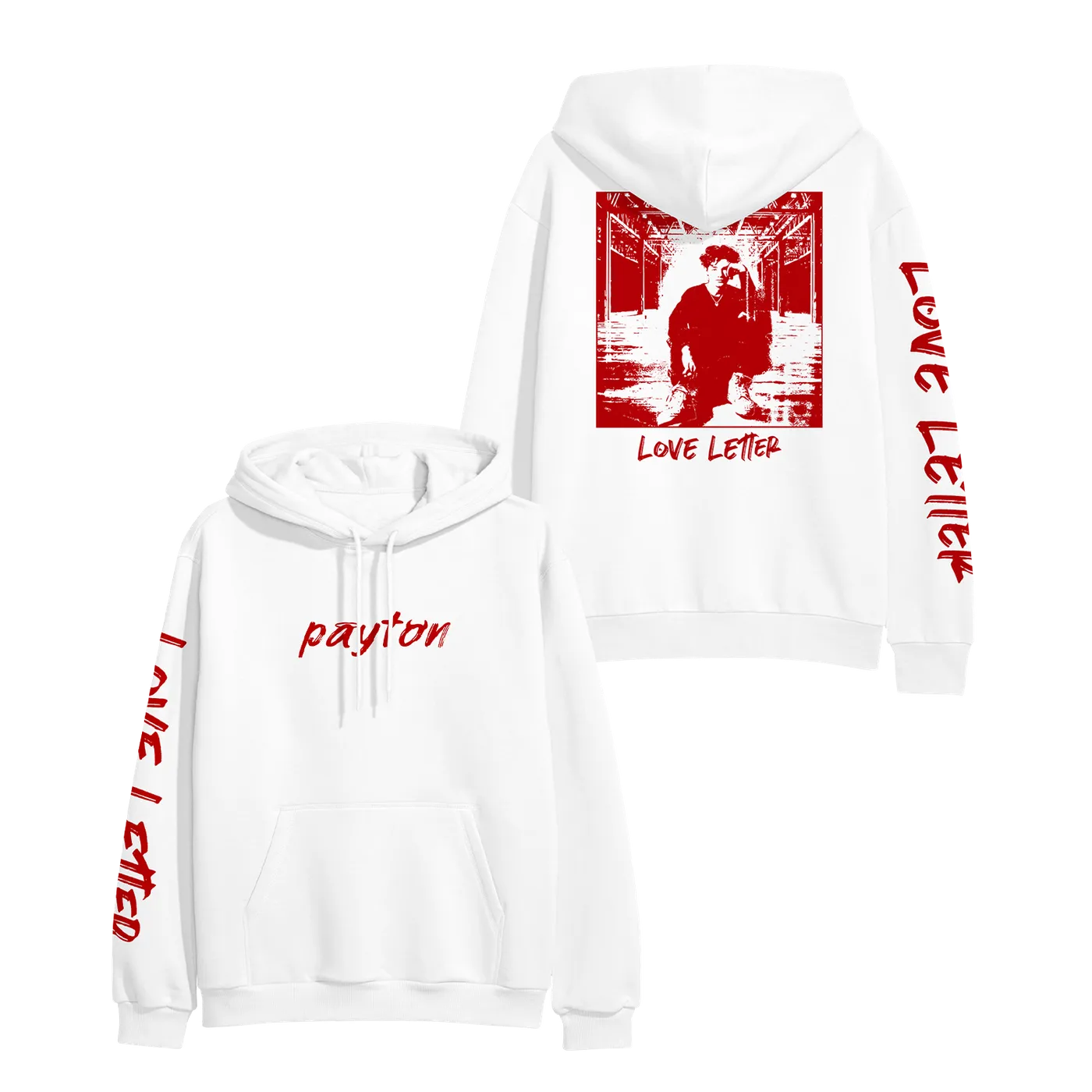 payton Warehouse Hoodie - White