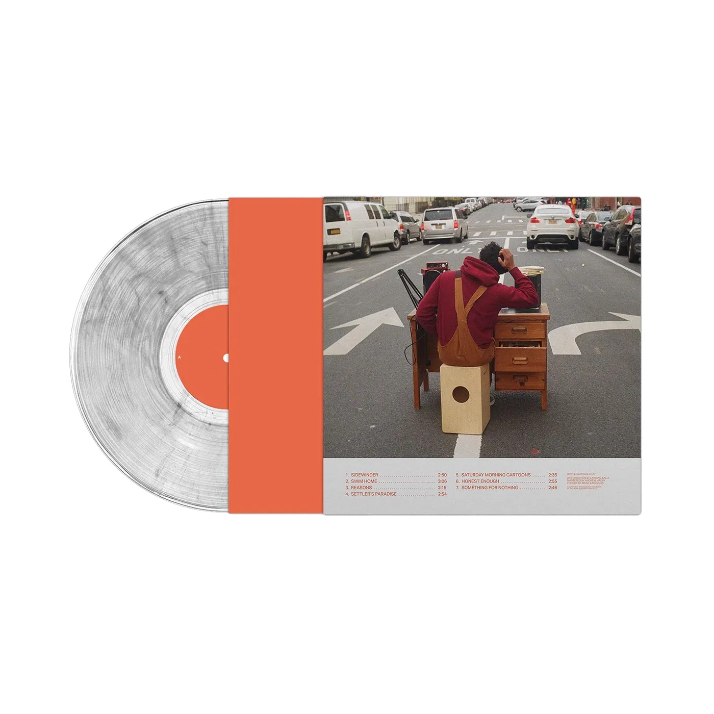 Cautious Clay Table of Context 12" Vinyl (Ultra Clear w/ Black Smoke Limited Edition)