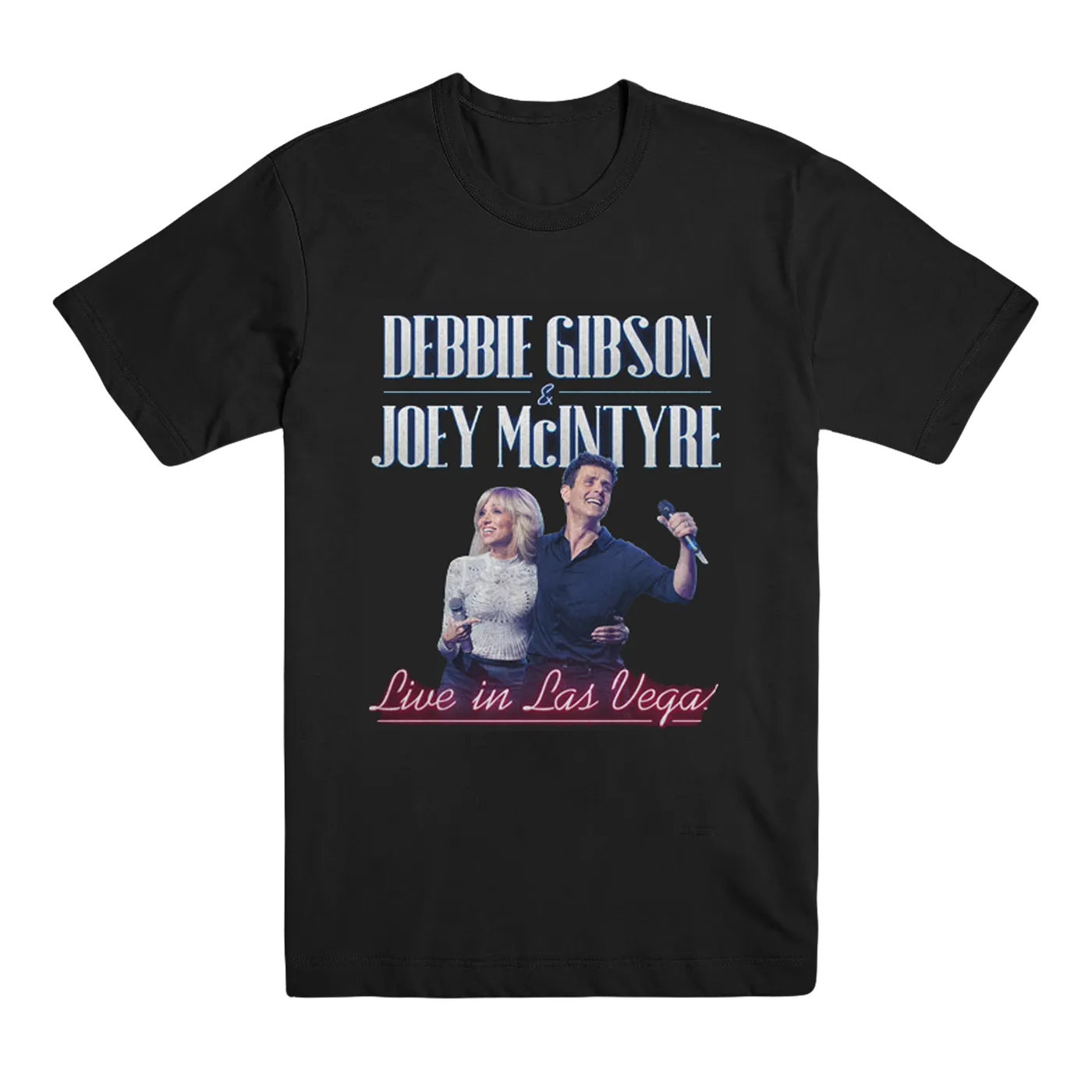 Joey McIntyre Joe McIntyre & Debbie Gibson Concert T-shirt