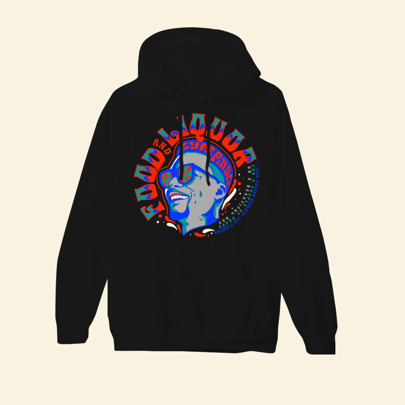 Lupe Fiasco's Food & Liquor 60’s Black Hoodie