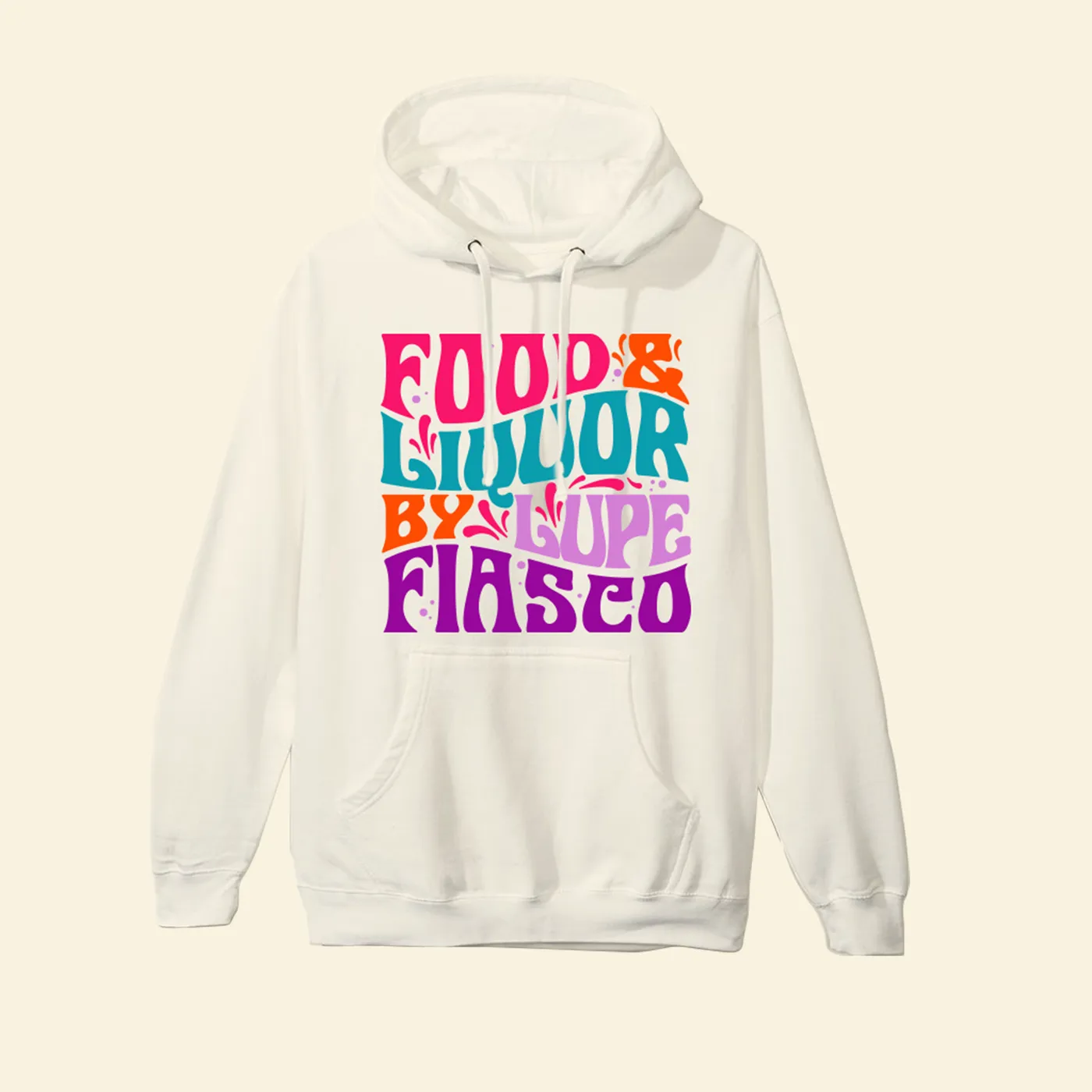 Lupe Fiasco's Food & Liquor 60’s Cream Hoodie