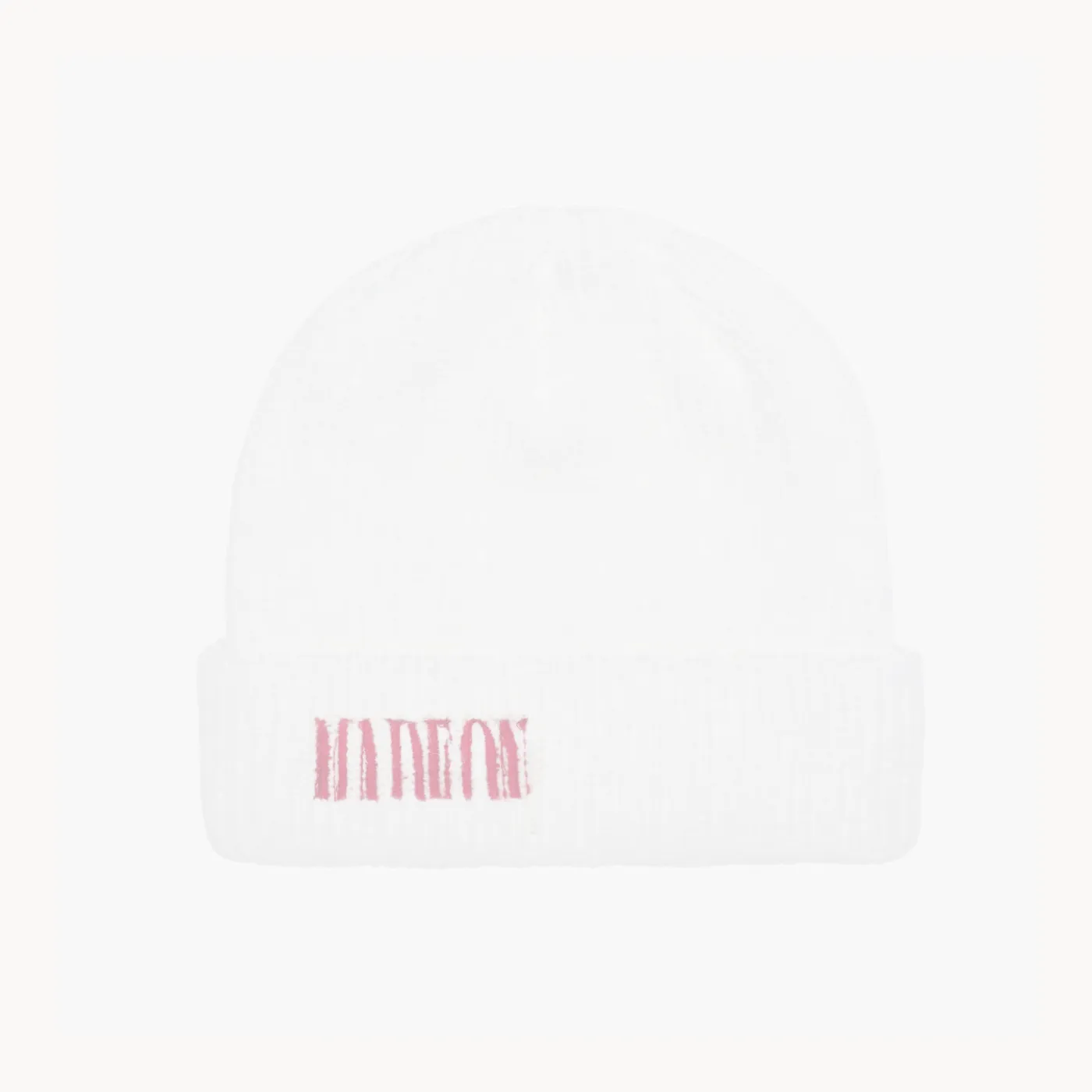Madeon WHITE STRETCH BEANIE