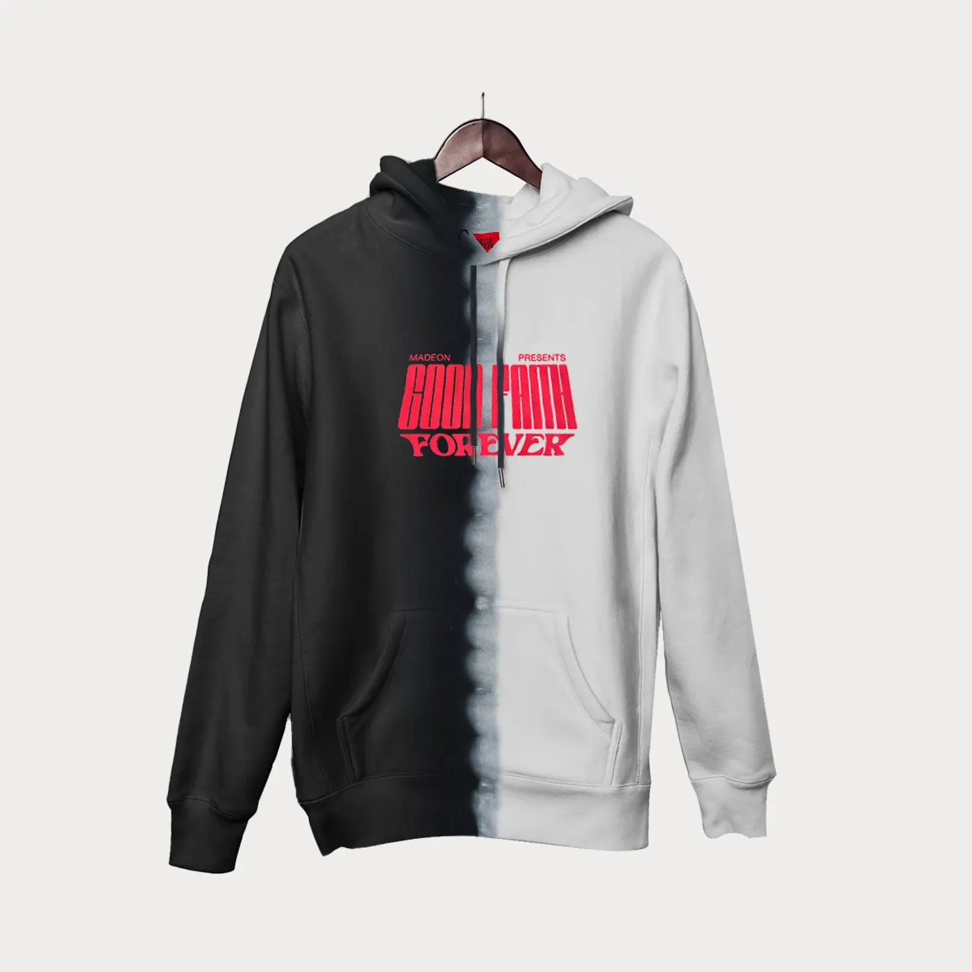 Porter Robinson velvet patch tree hoodie