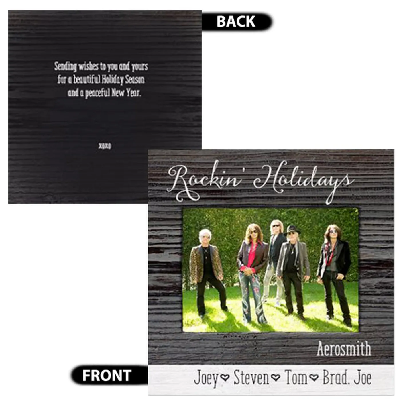 Aerosmith Rockin Holiday Cards