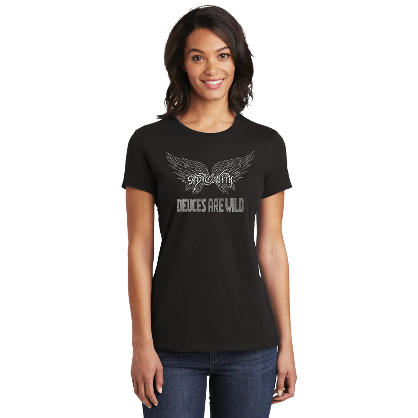 Aerosmith Deuces Are Wild Bling (woman)