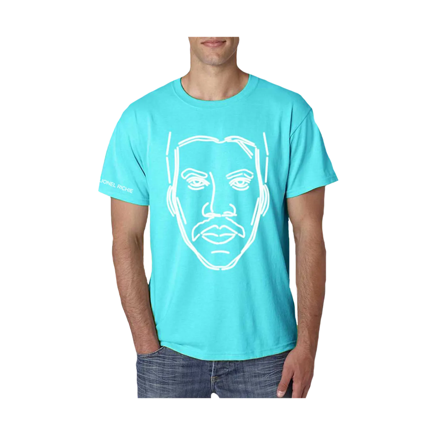 Lionel Richie Neon Hello Tee