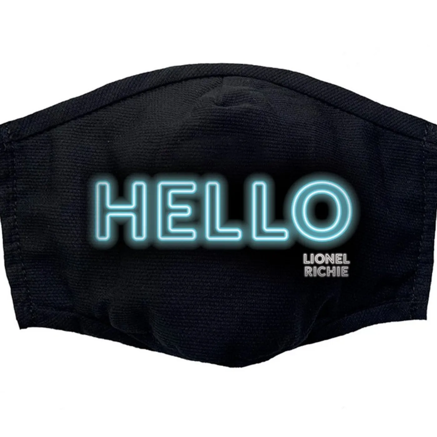 Lionel Richie Neon Hello Face Mask