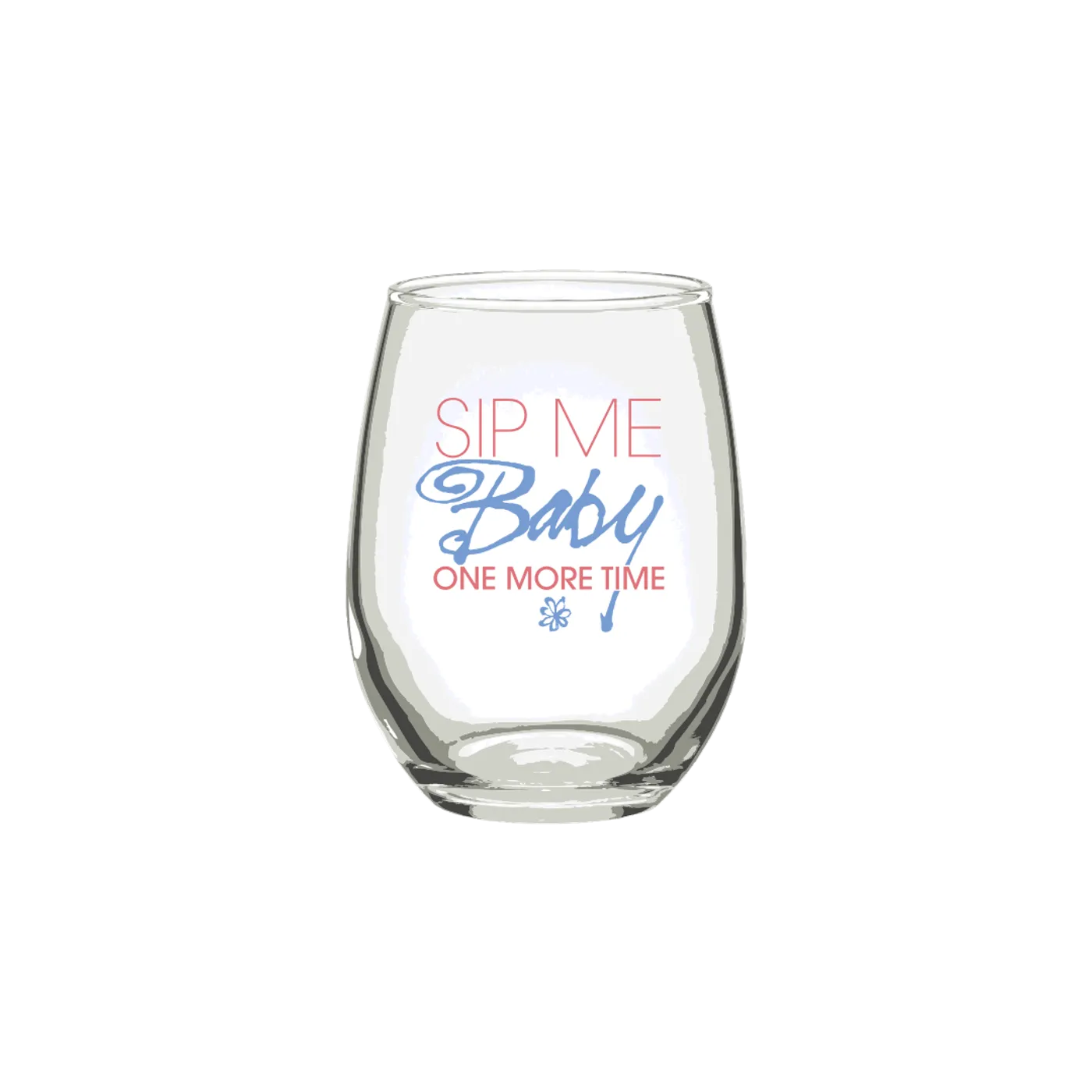 Britney Spears Sip Me Baby One More Time (wine glass set)