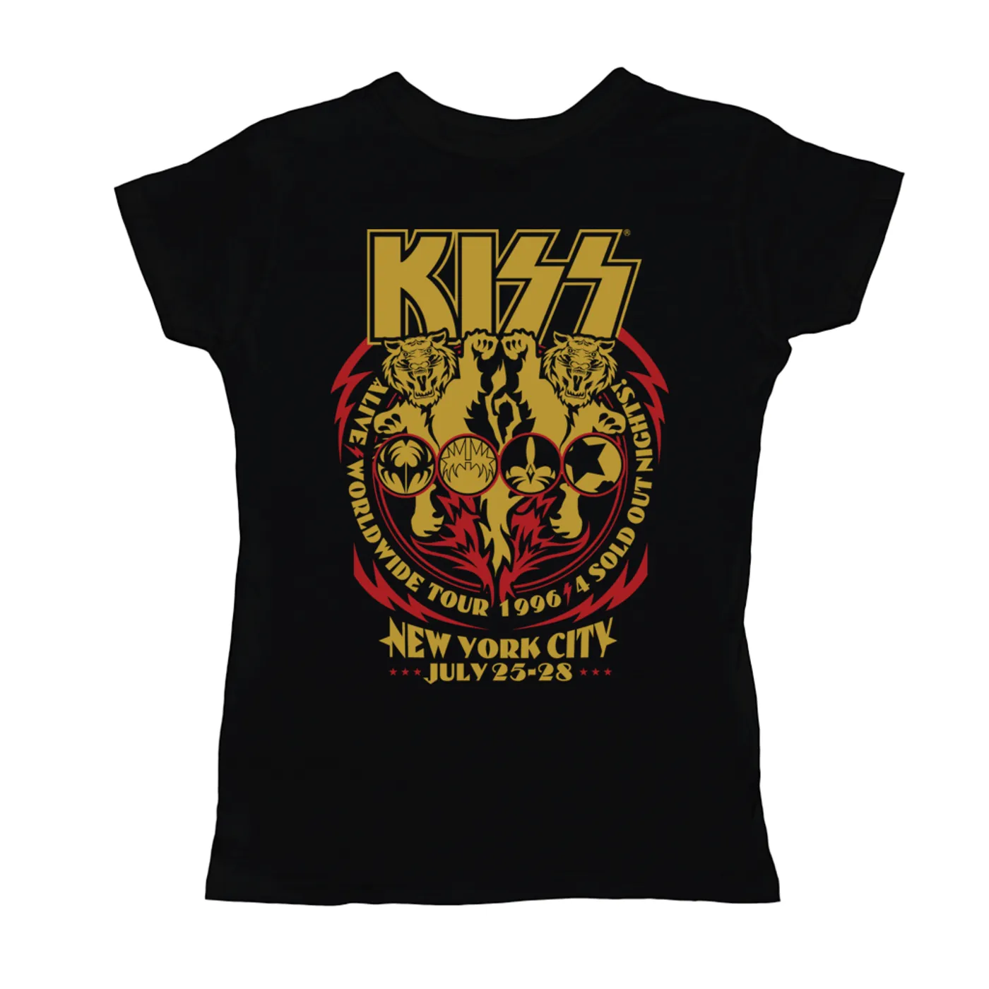 KISS Sold Out Shows T-Shirt (Women)
