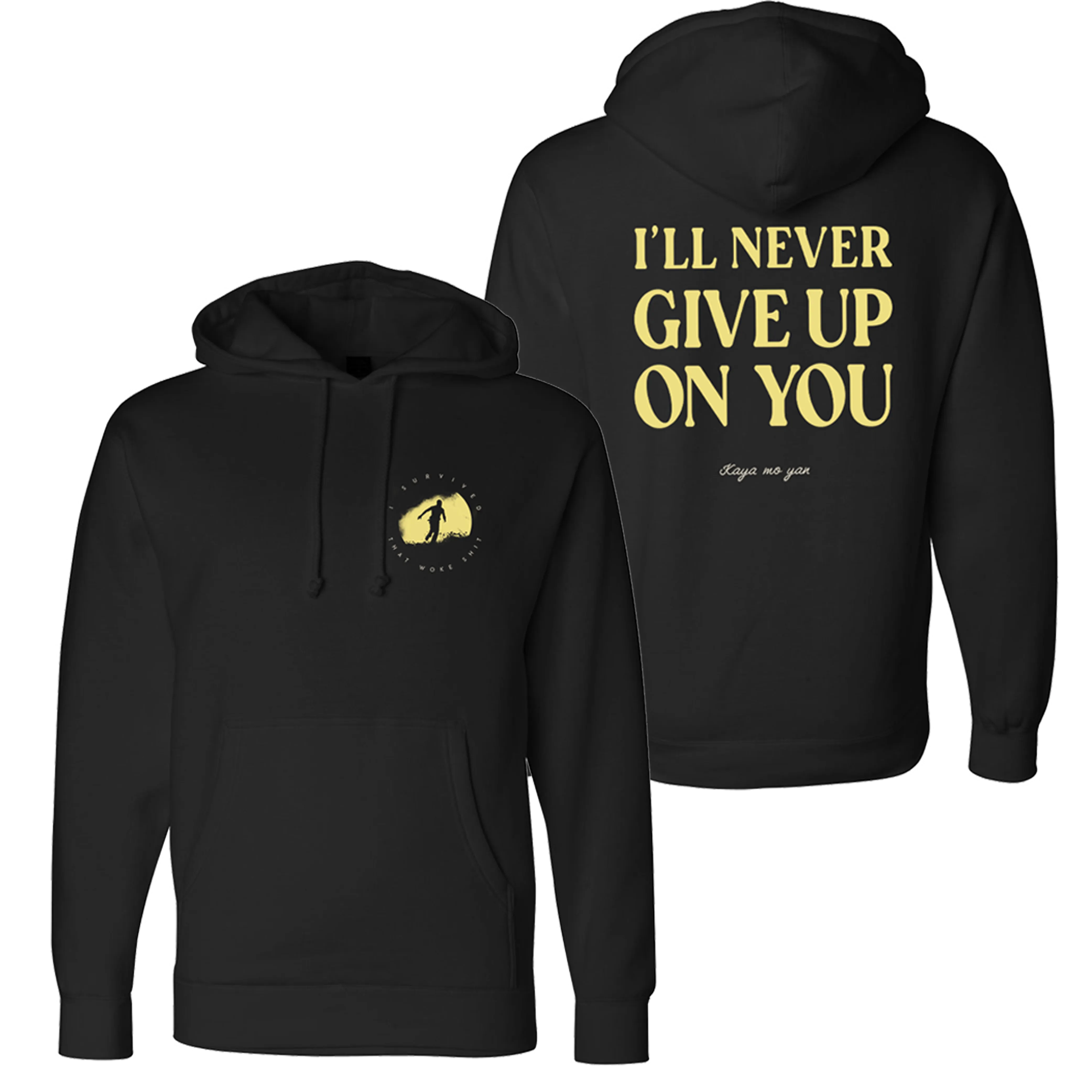 Never Give Up Hoodie