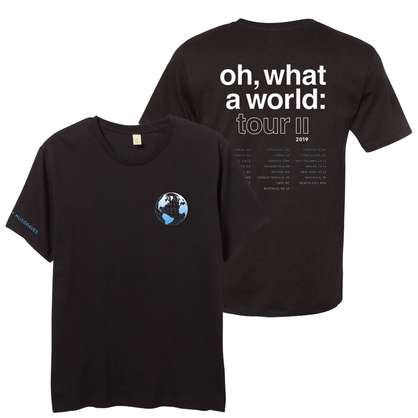 Kacey Musgraves Oh, What A World II Tour Tee