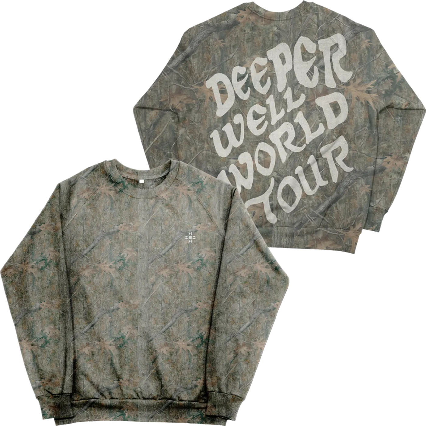 Kacey Musgraves Deeper Well World Tour Camo Sweatshirt (SM only)