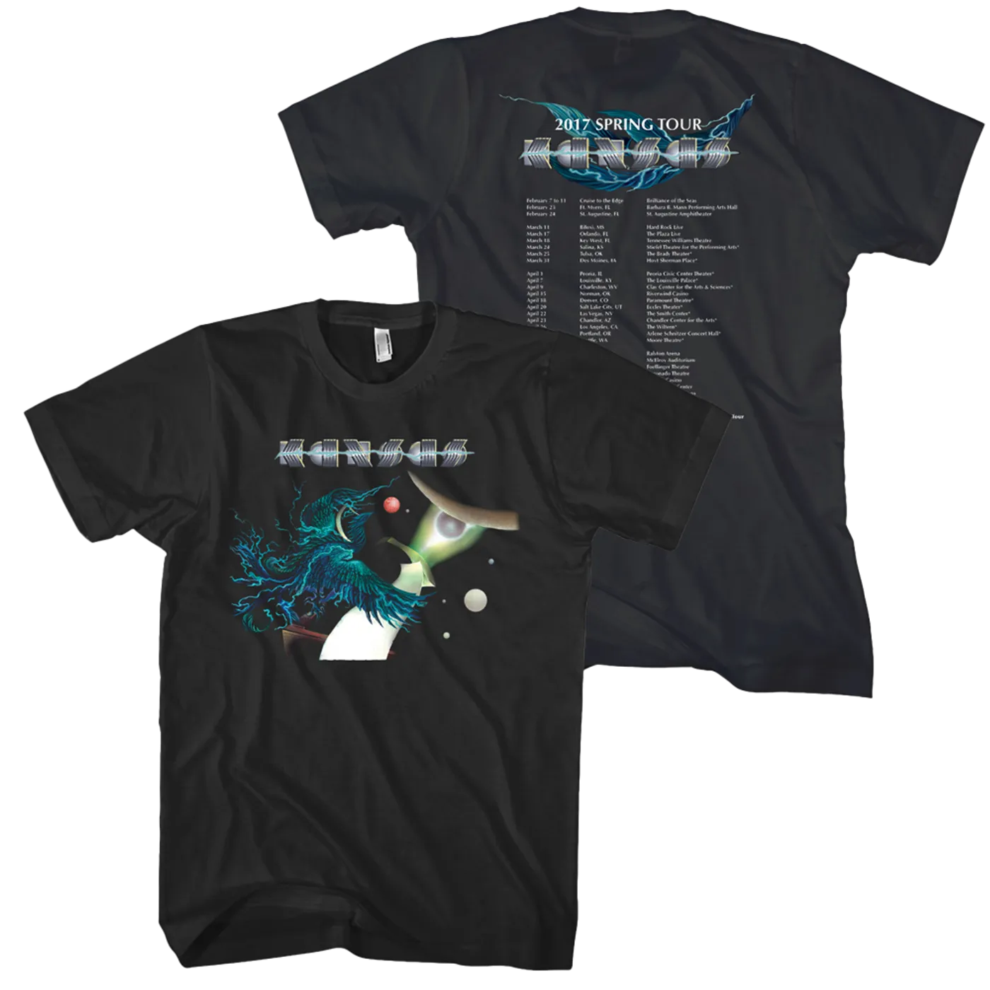 Kansas 2017 Tour T-Shirt (SM only)