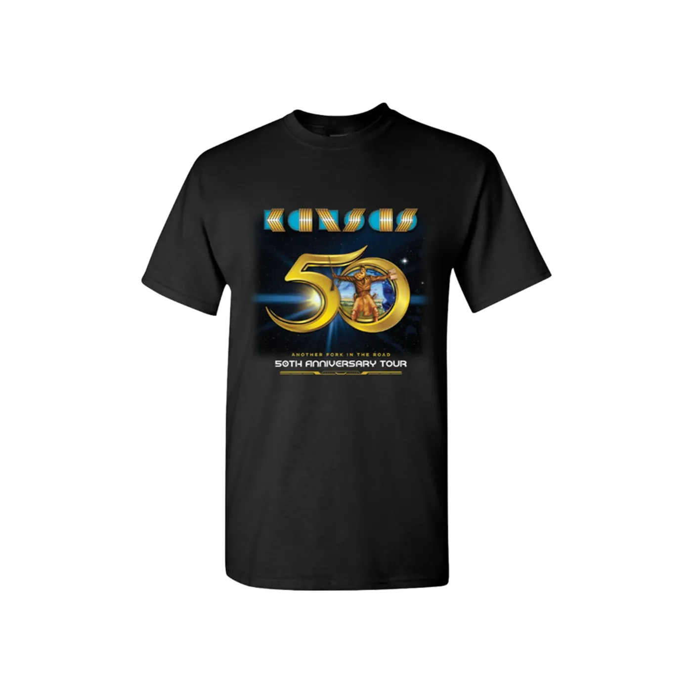 Kansas 50th Anniversary Tour T-Shirt (Original Run)