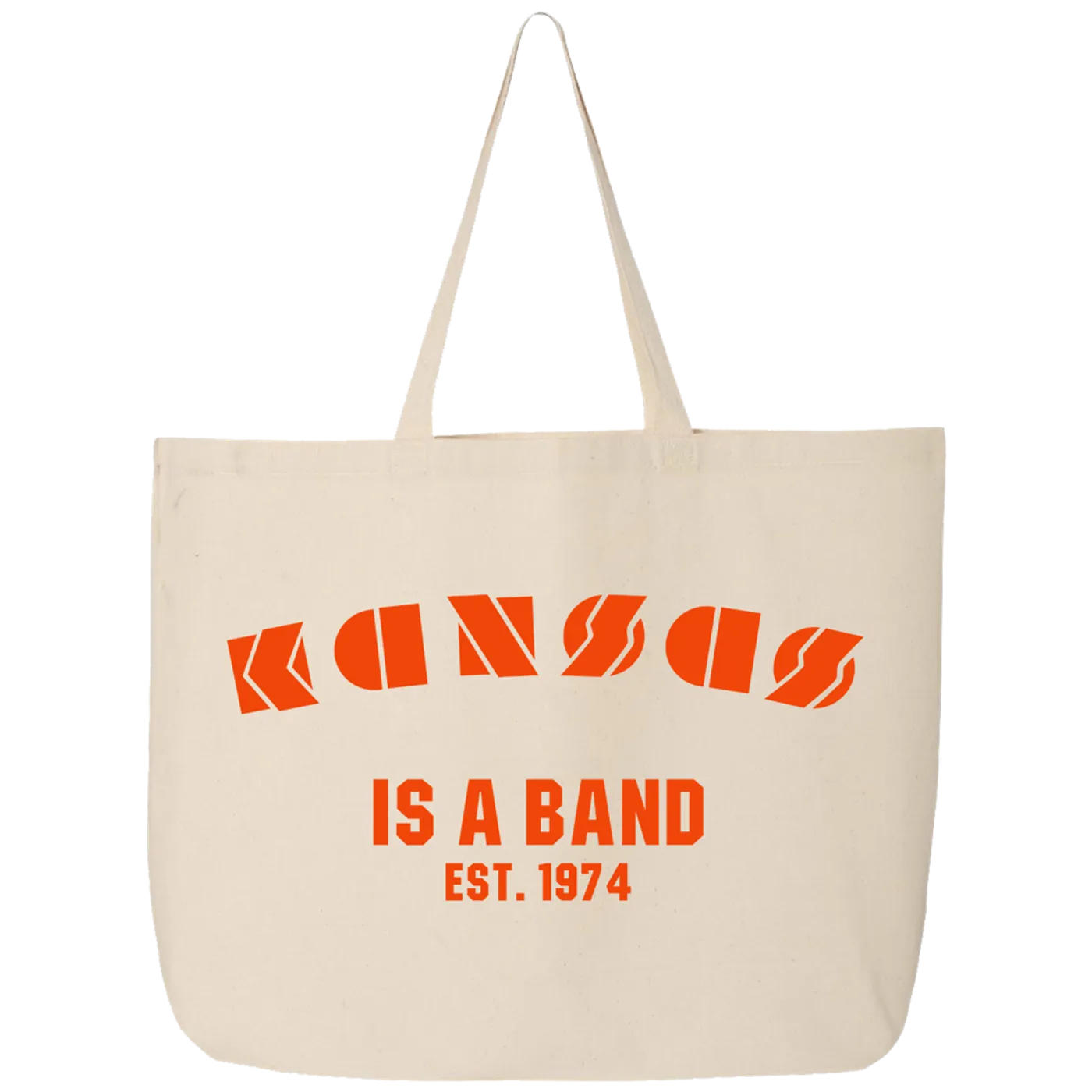 Kansas Is A Band Jumbo Tote Bag