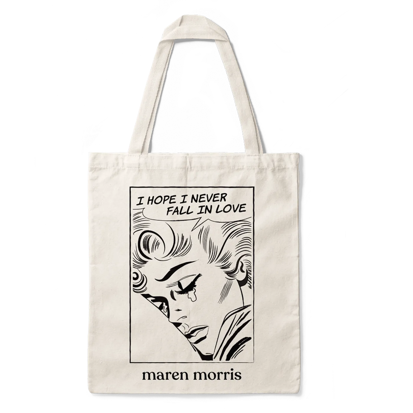 Maren Morris I hope I never fall in love tote